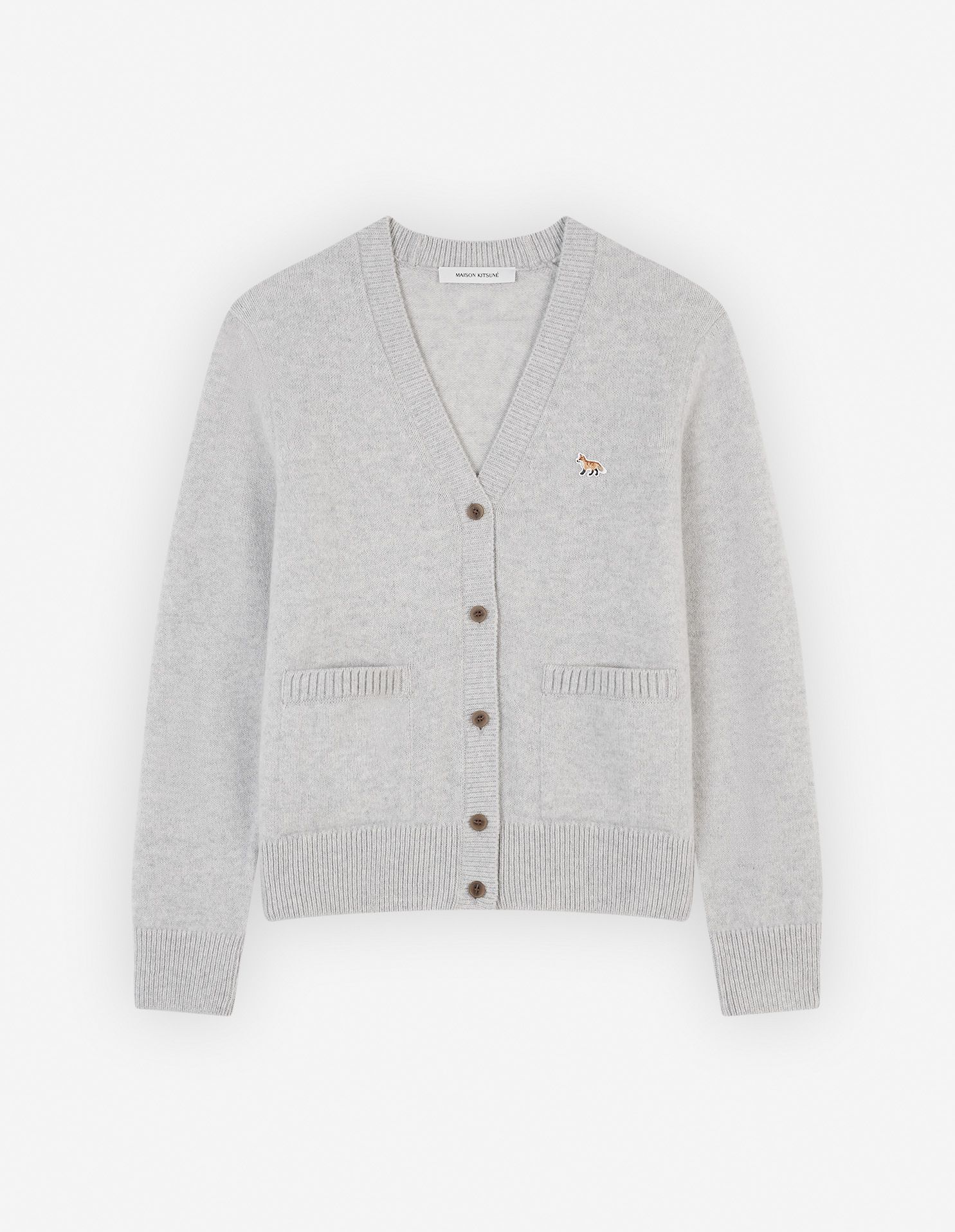 Maison Kitsuné - Áo cardigan Baby Fox dáng Boxy