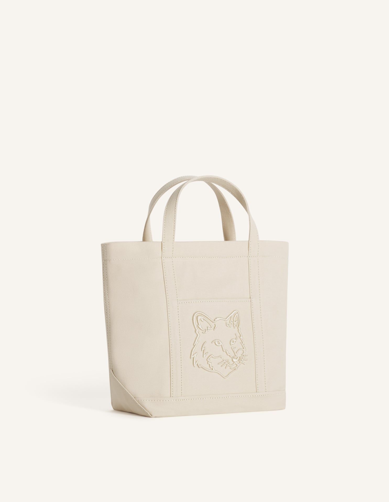 Maison Kitsuné - Túi tote small Fox Head