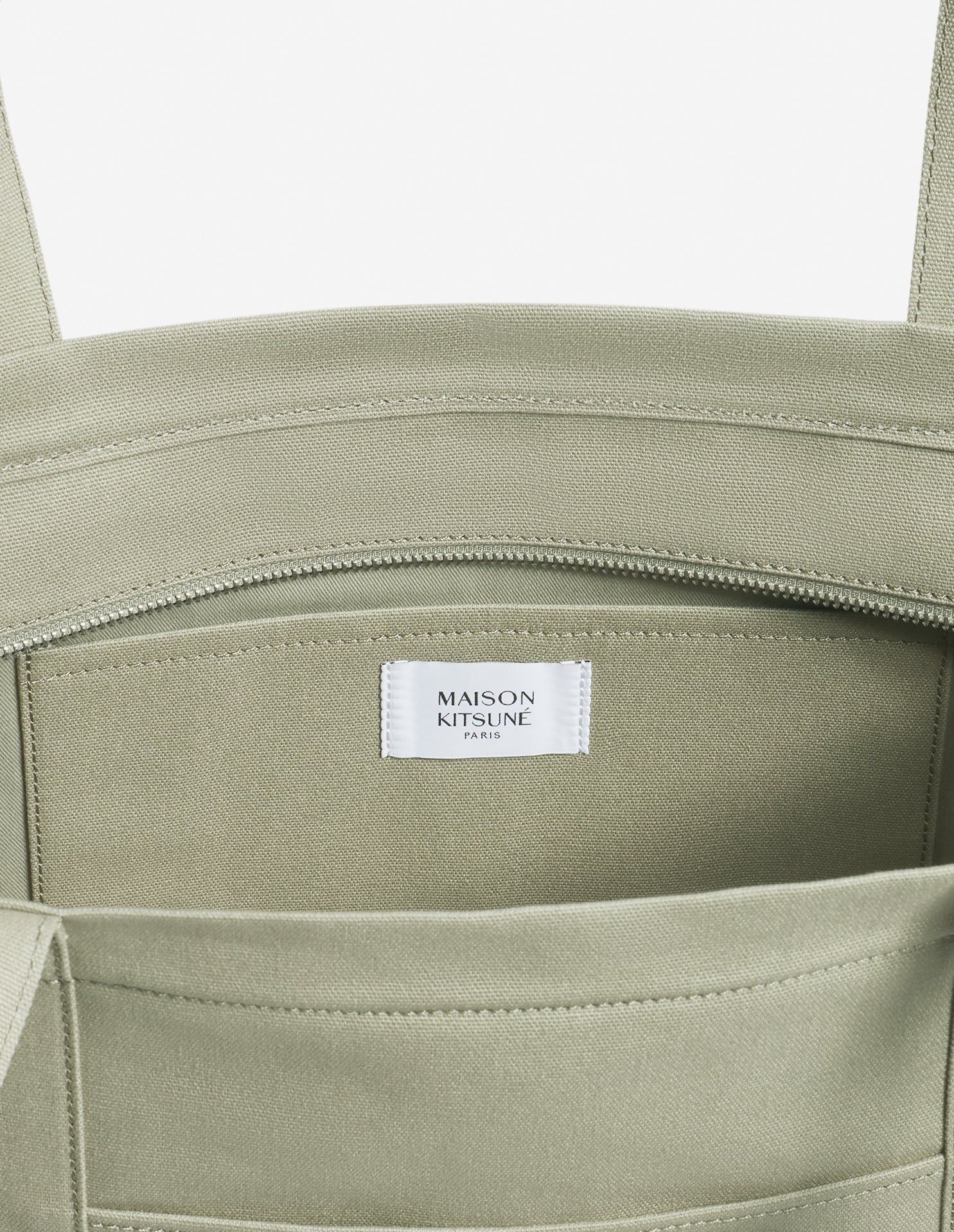 Maison Kitsuné - Túi tote large Fox Head