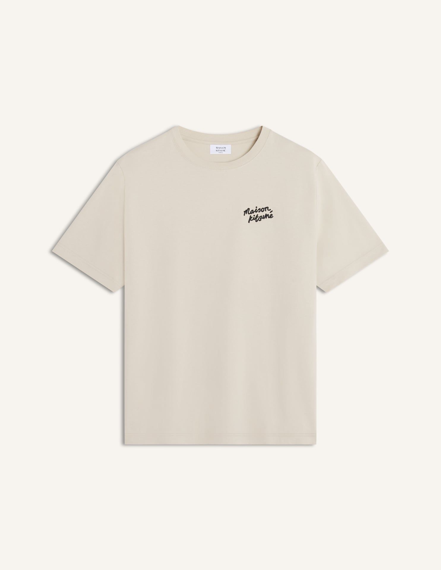 Maison Kitsuné - Áo phông nam Maison Kitusne Handwriting dáng Comfort