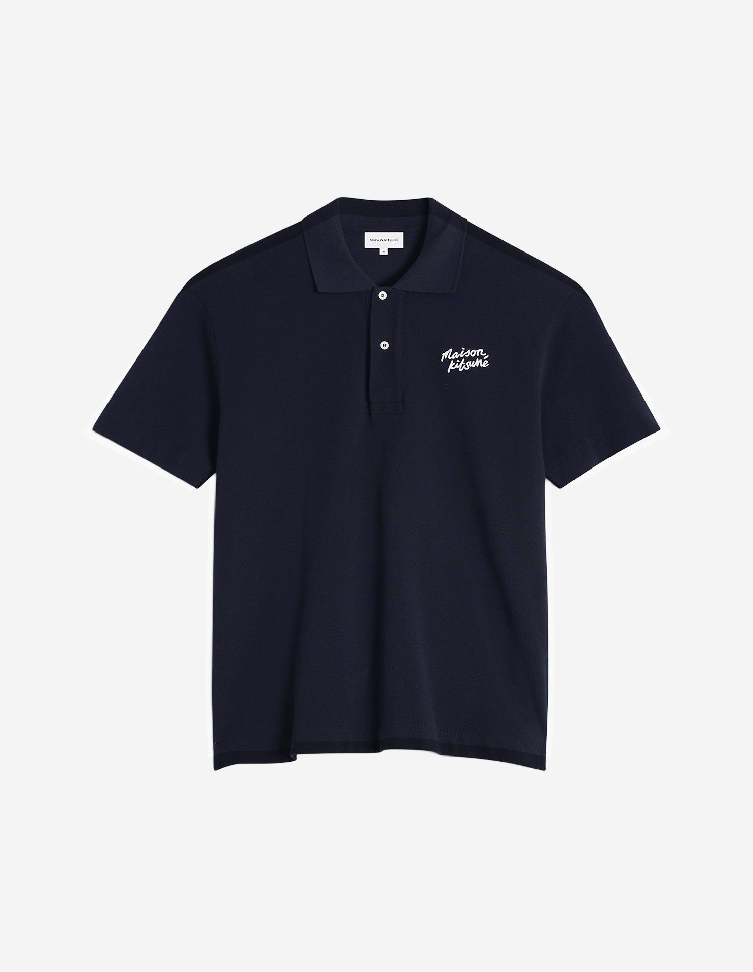 Maison Kitsuné - Áo Polo nam Maison Kitsuné Handwriting dáng Comfort