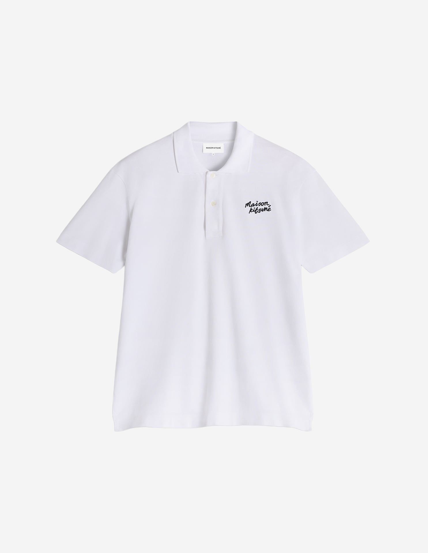 Áo Polo nam Maison Kitsuné Handwriting dáng Comfort