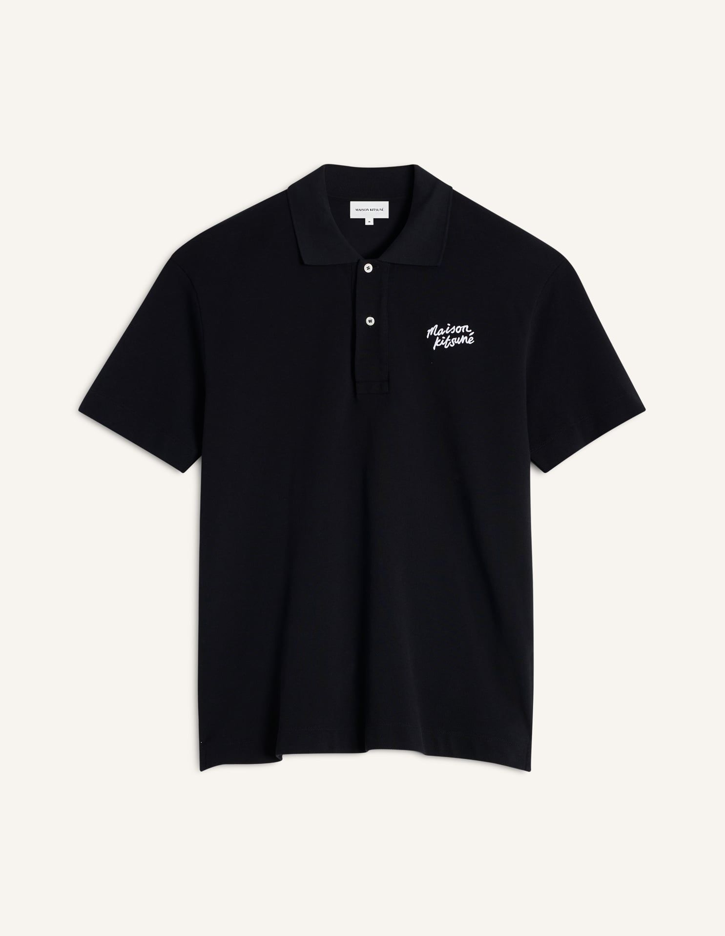 Áo Polo nam Maison Kitsuné Handwriting dáng Comfort