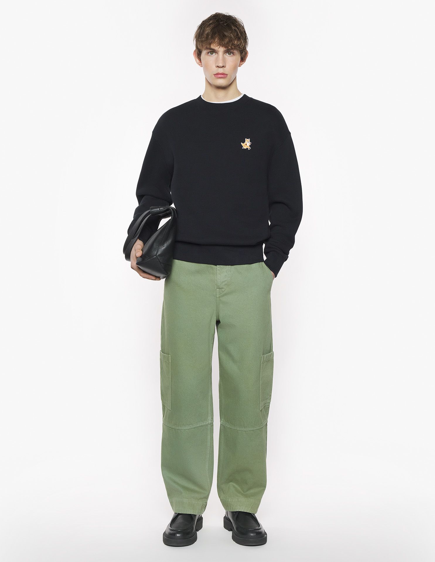 Maison Kitsuné - Áo nỉ Speedy Fox Patch Comfort