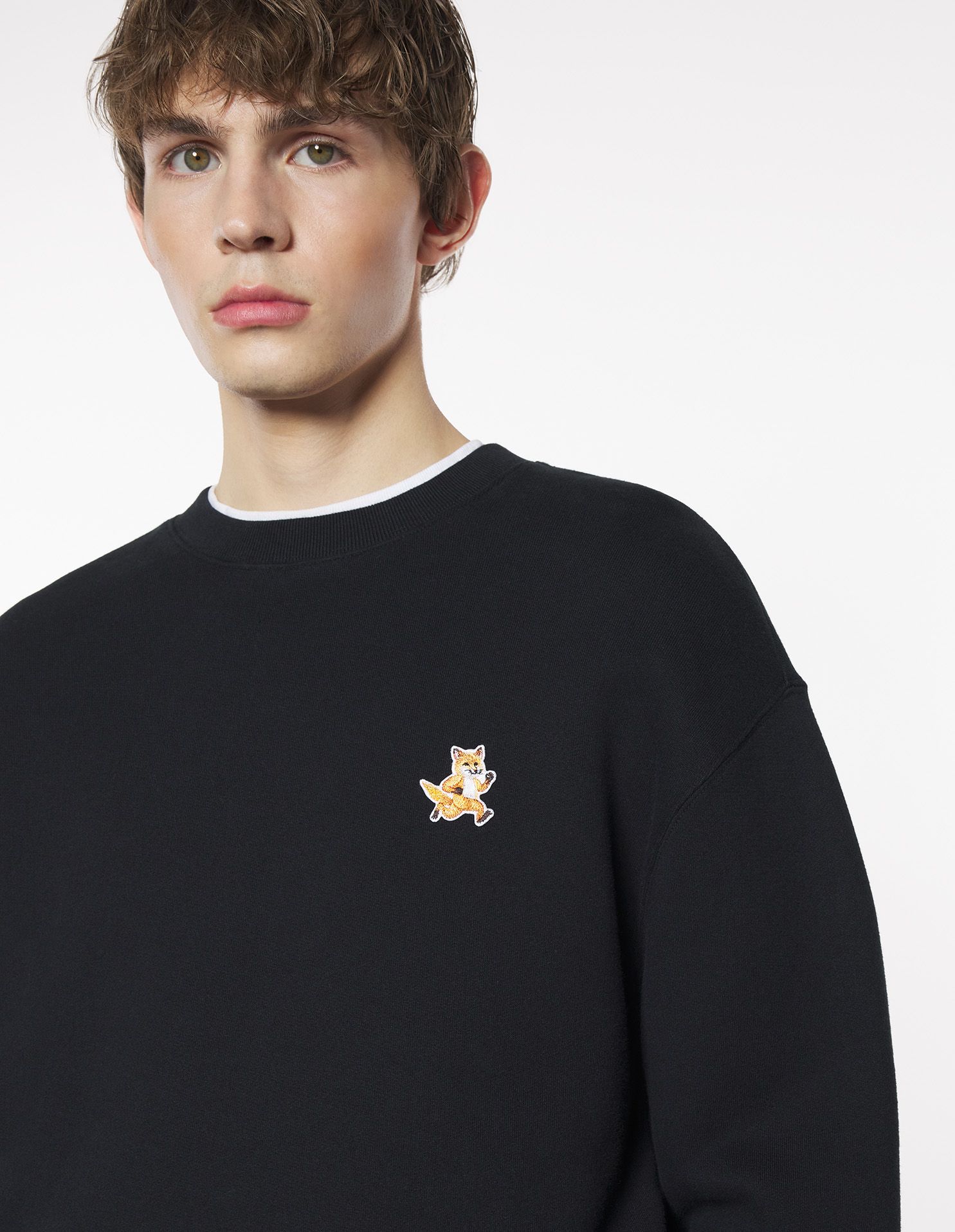 Maison Kitsuné - Áo nỉ Speedy Fox Patch Comfort