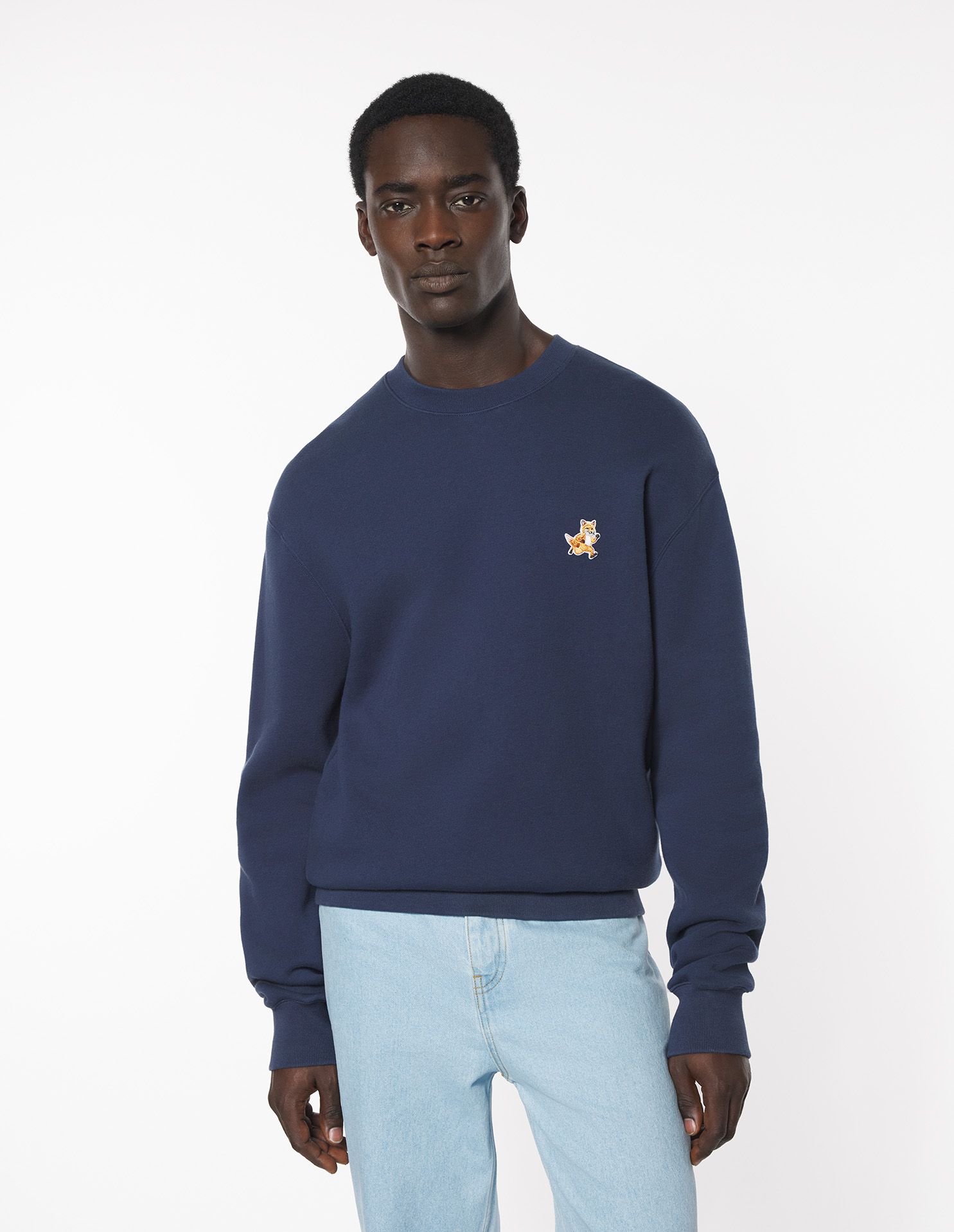 Maison Kitsuné - Áo nỉ Speedy Fox Patch Comfort