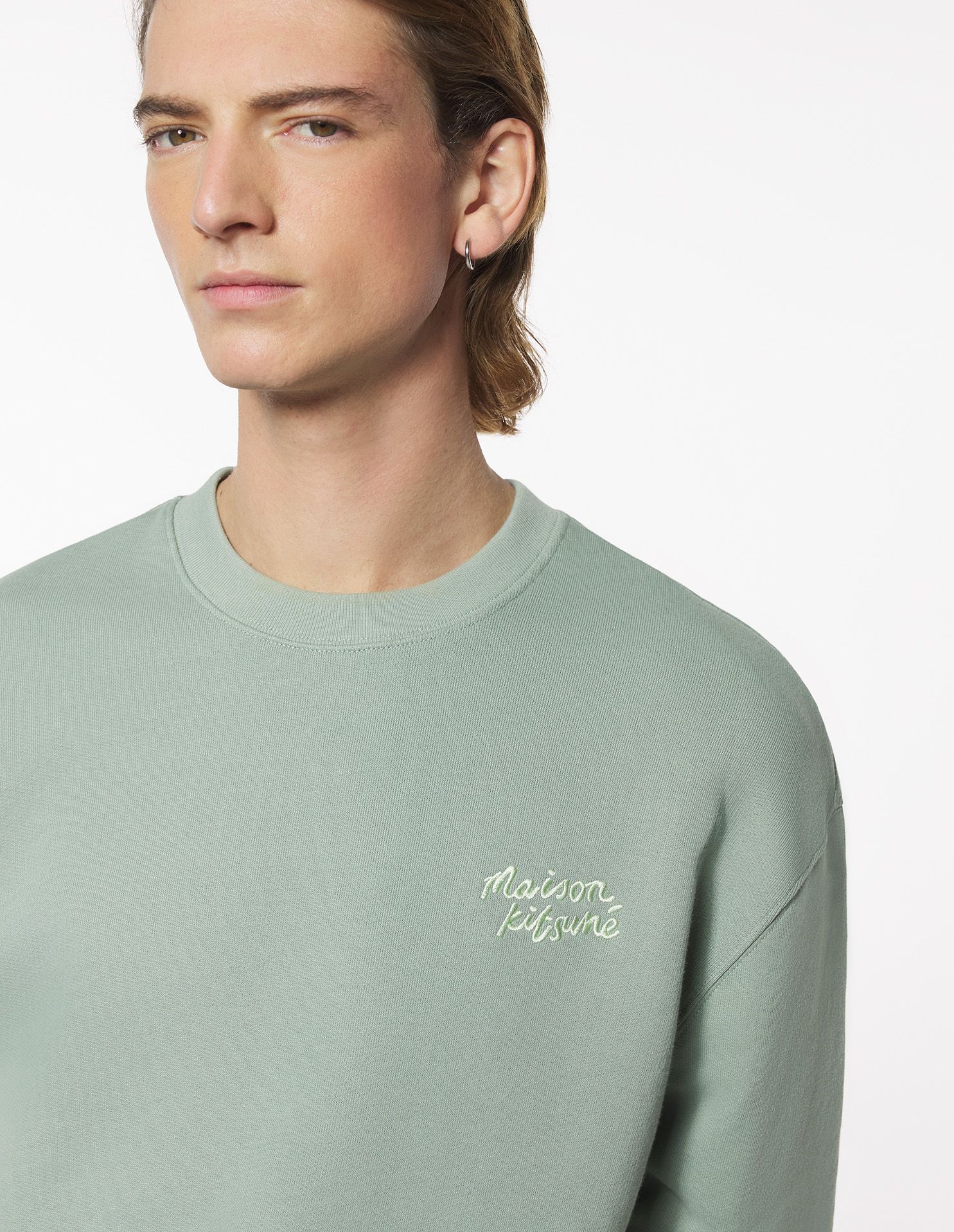Maison Kitsuné - Áo nỉ Maison Kitsune Handwriting dáng Comfort