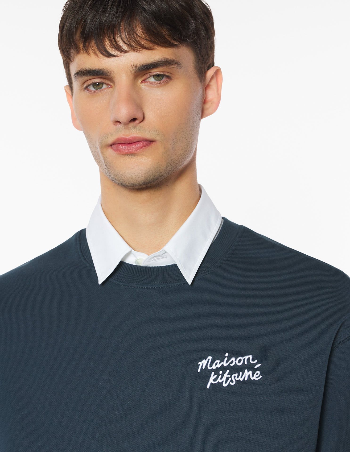 Maison Kitsuné - Áo nỉ Maison Kitsuné Handwriting dáng Comfort