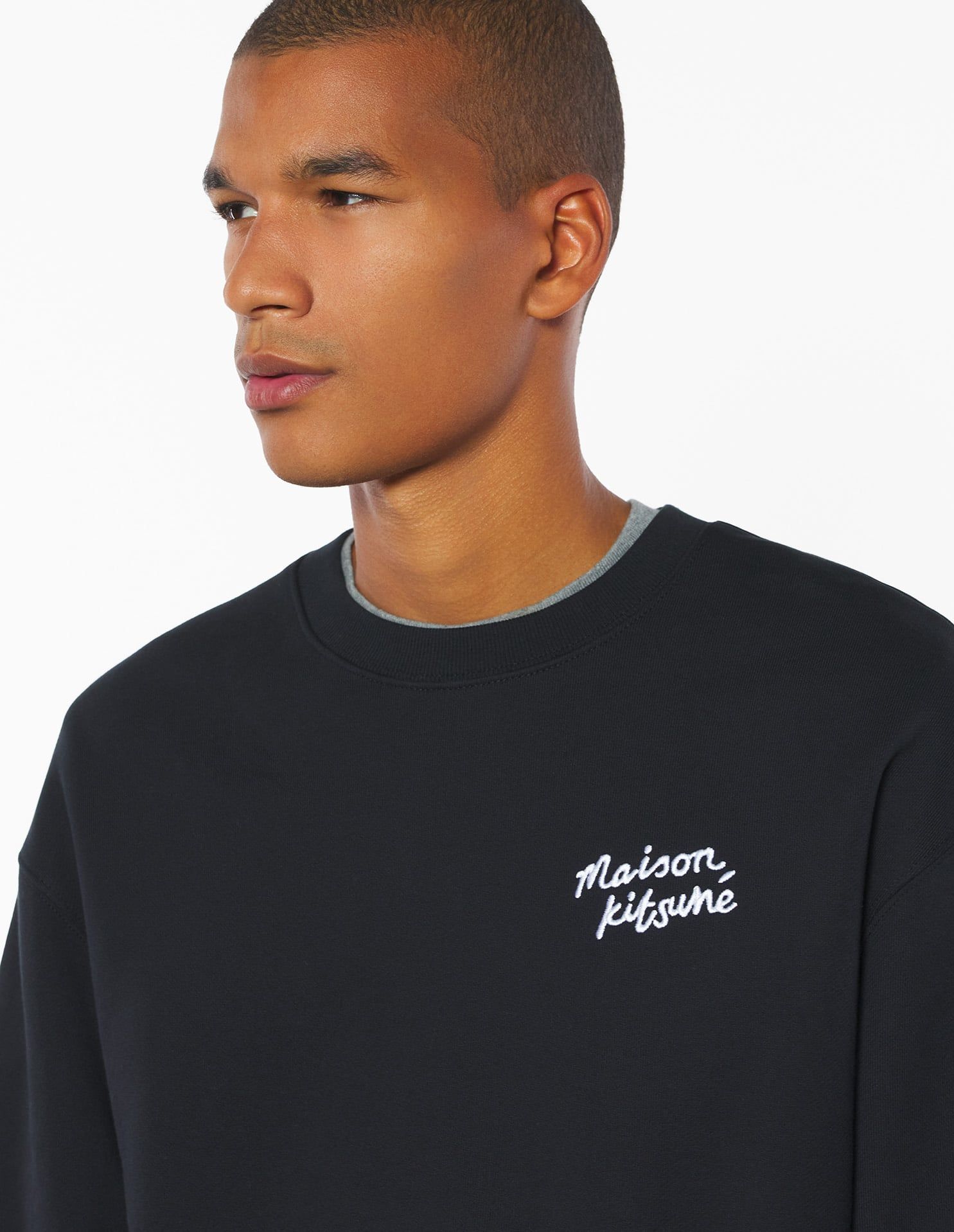 Maison Kitsuné - Áo nỉ Maison Kitsuné Handwriting dáng Comfort