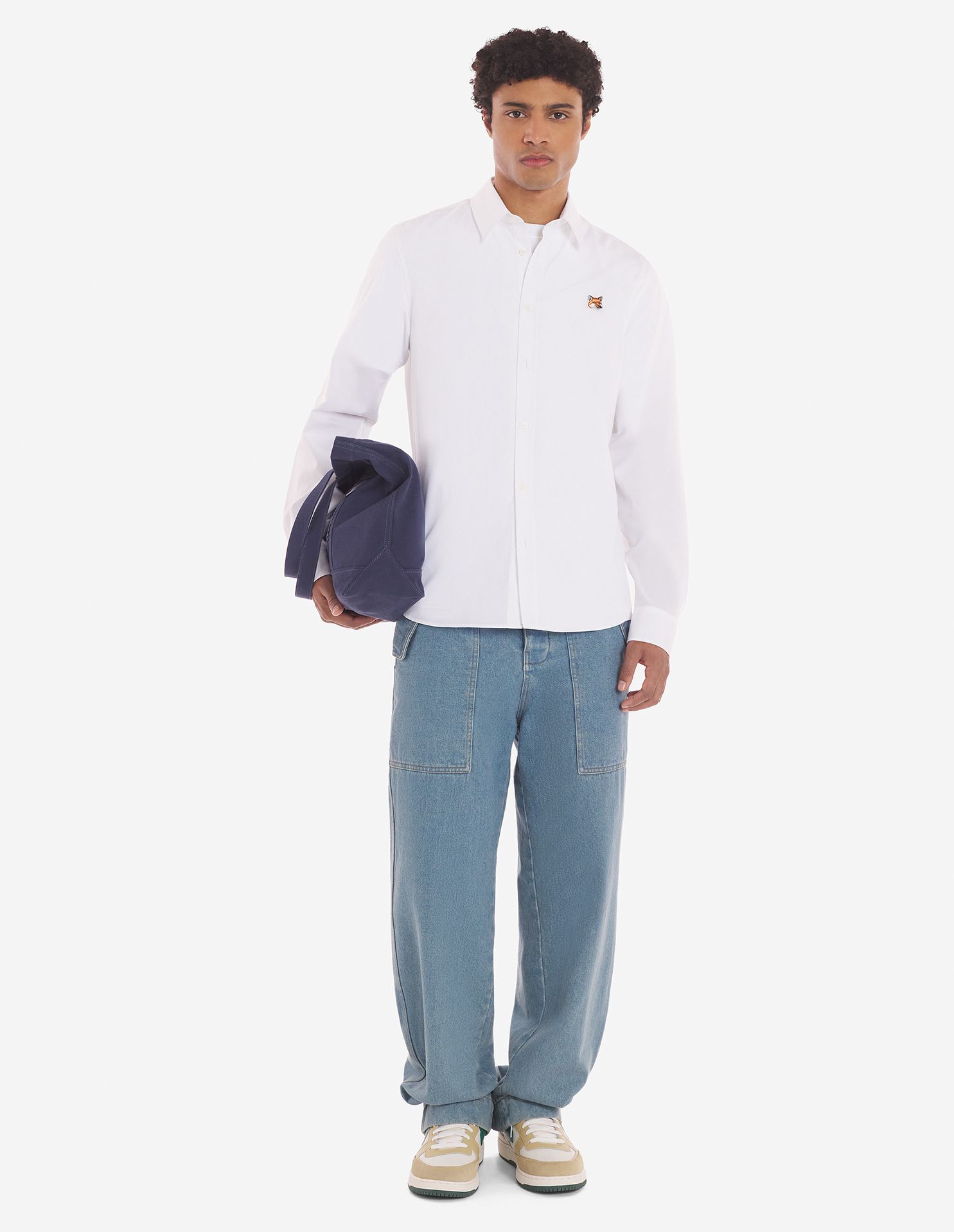 Maison Kitsuné - Áo sơ mi Fox Head dáng Classic