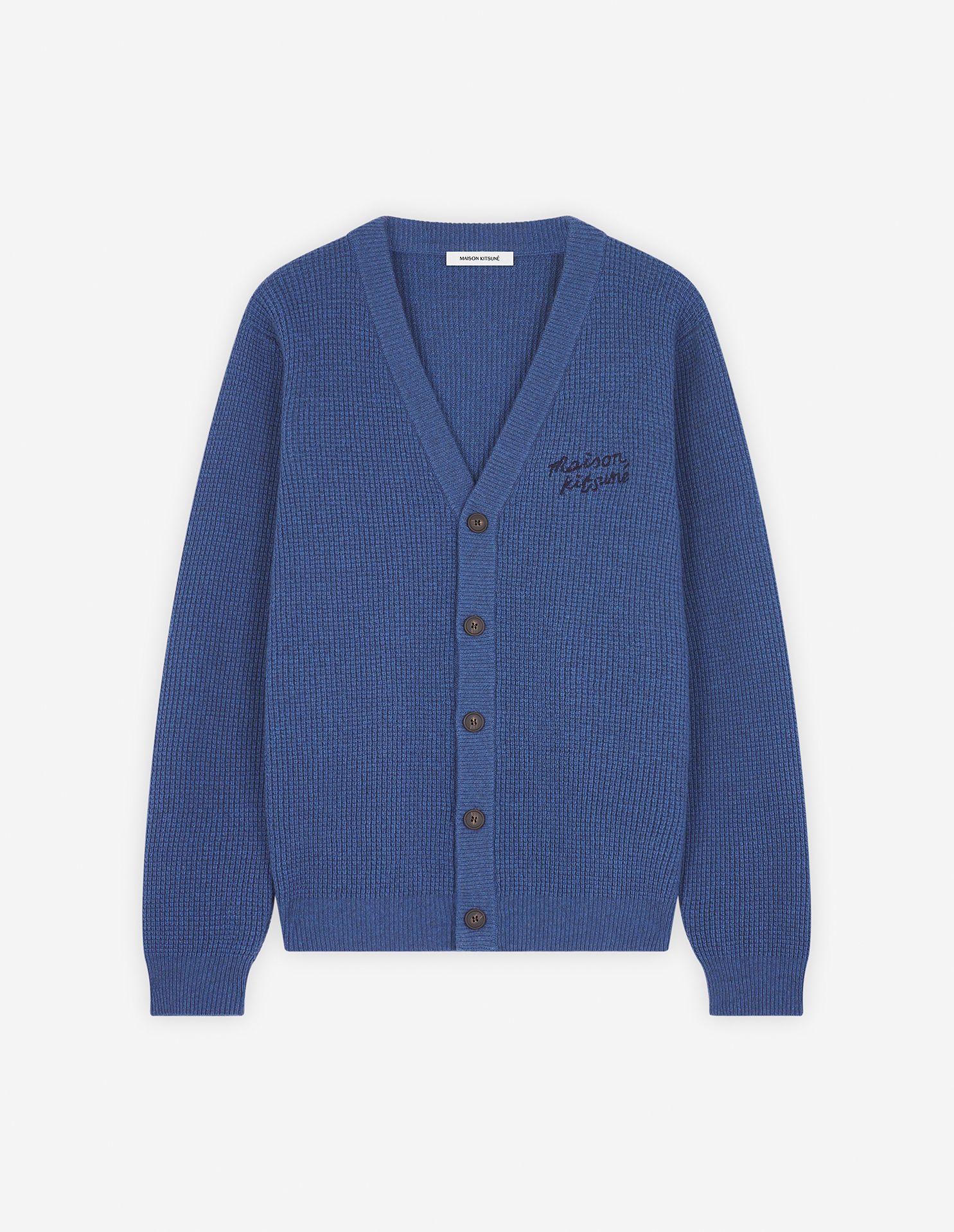 Maison Kitsuné - Áo cardigan Maison Kitsune Handwriting dáng Comfort