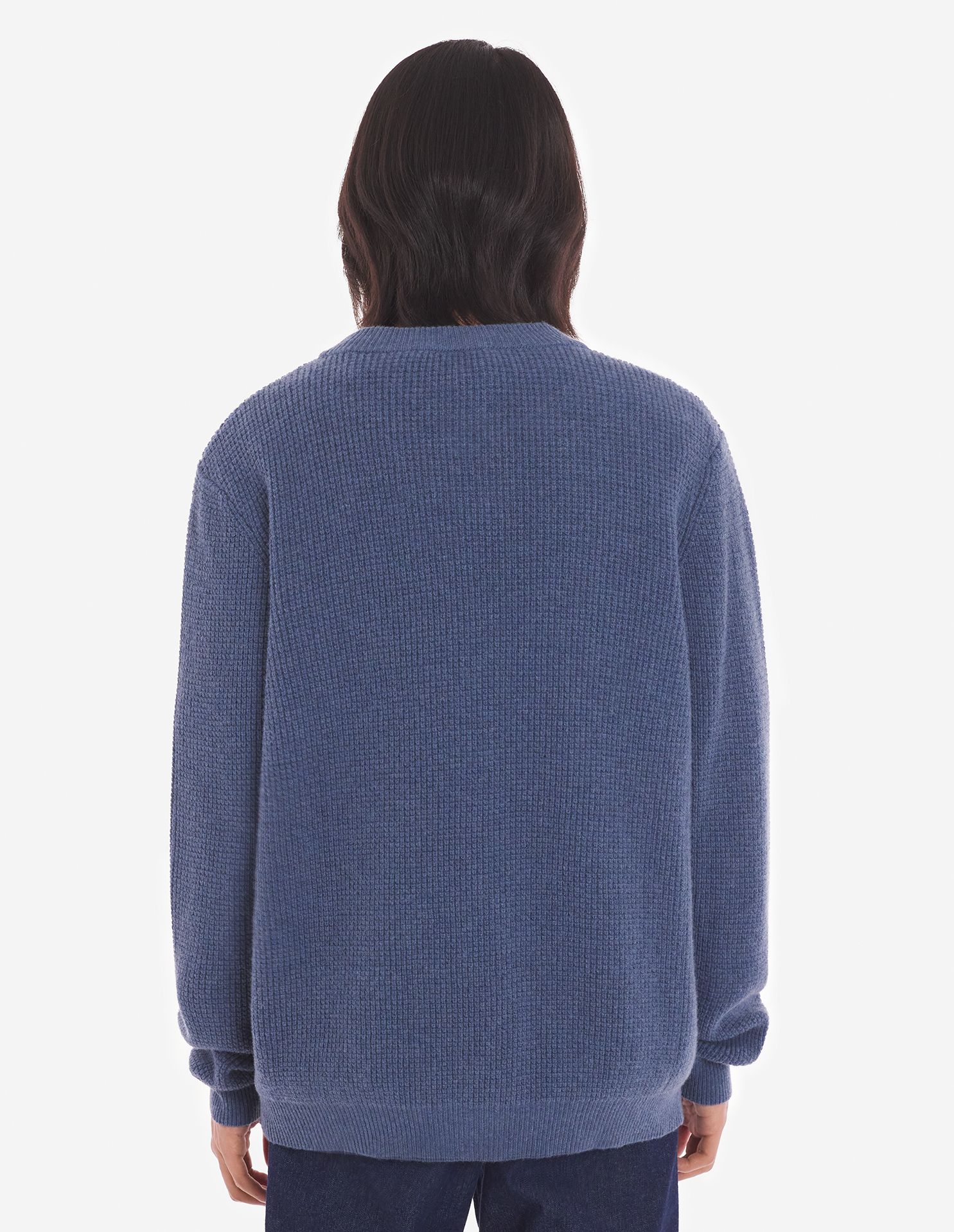 Maison Kitsuné - Áo cardigan Maison Kitsune Handwriting dáng Comfort