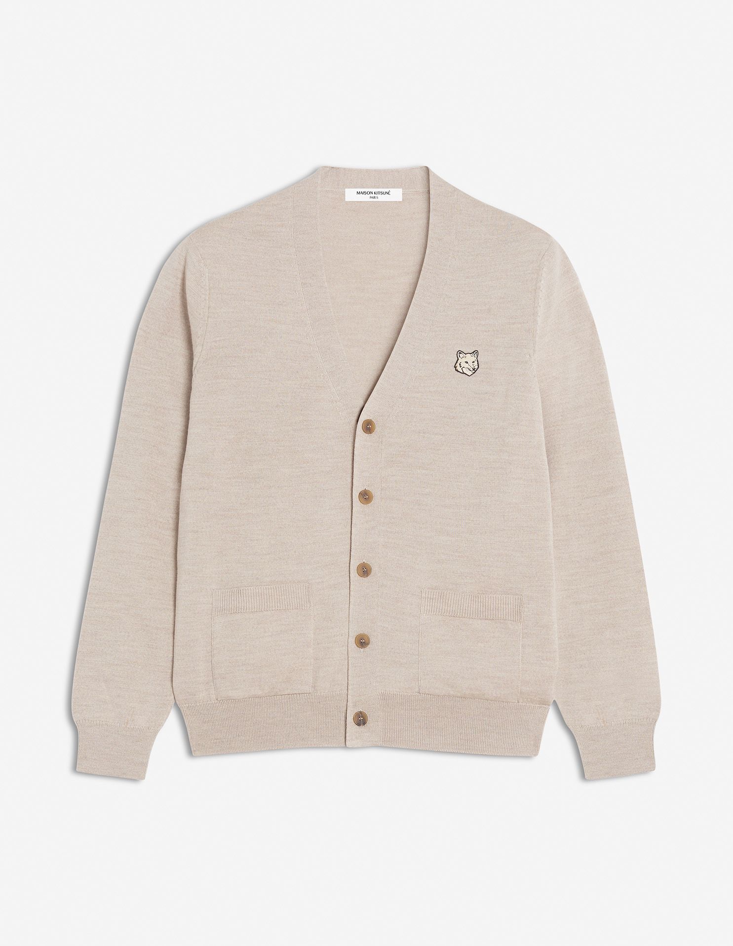 Maison Kitsuné - Áo cardigan Bold Fox Head dáng Regular