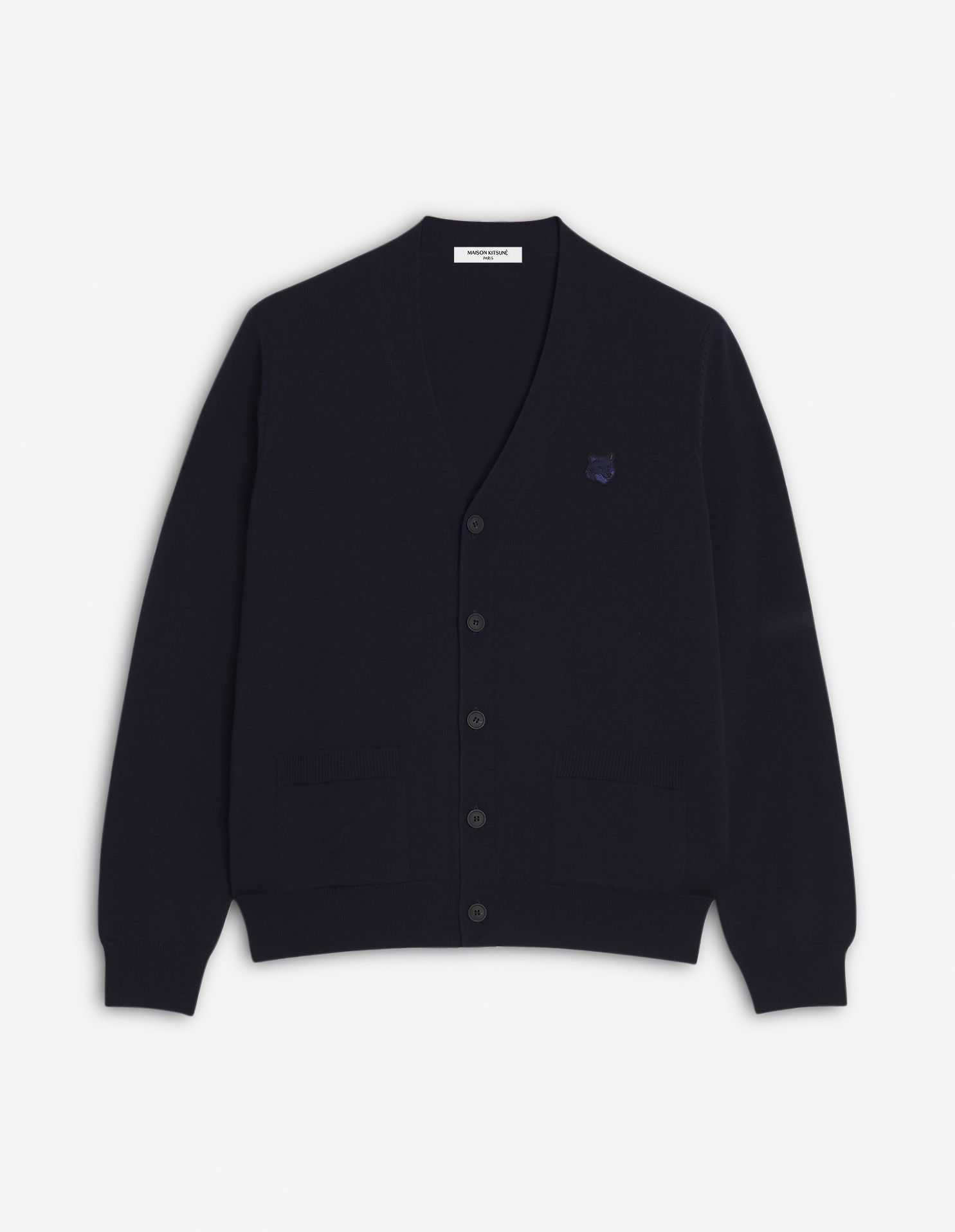 Maison Kitsuné - Áo cardigan Bold Fox Head dáng Regular