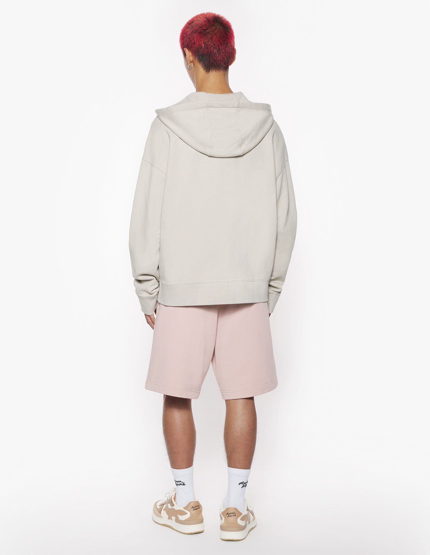 Maison Kitsuné - Quần short jogger Bold Fox Head dáng Oversize