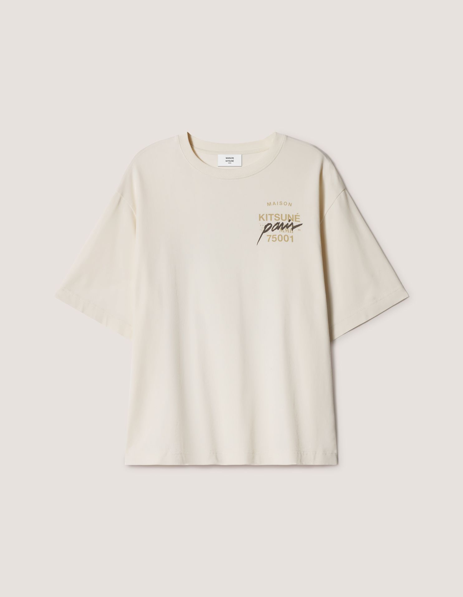 Maison Kitsuné - Áo thun nam MMII Fox Head dáng oversize