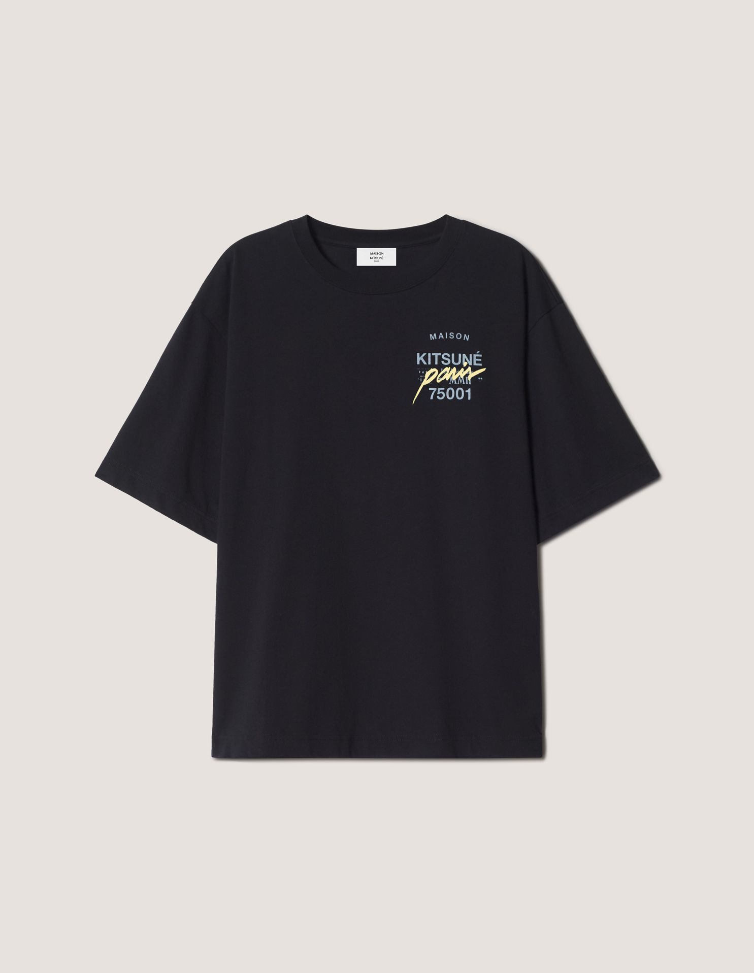 Maison Kitsuné - Áo thun nam MMII Profile Fox dáng oversize
