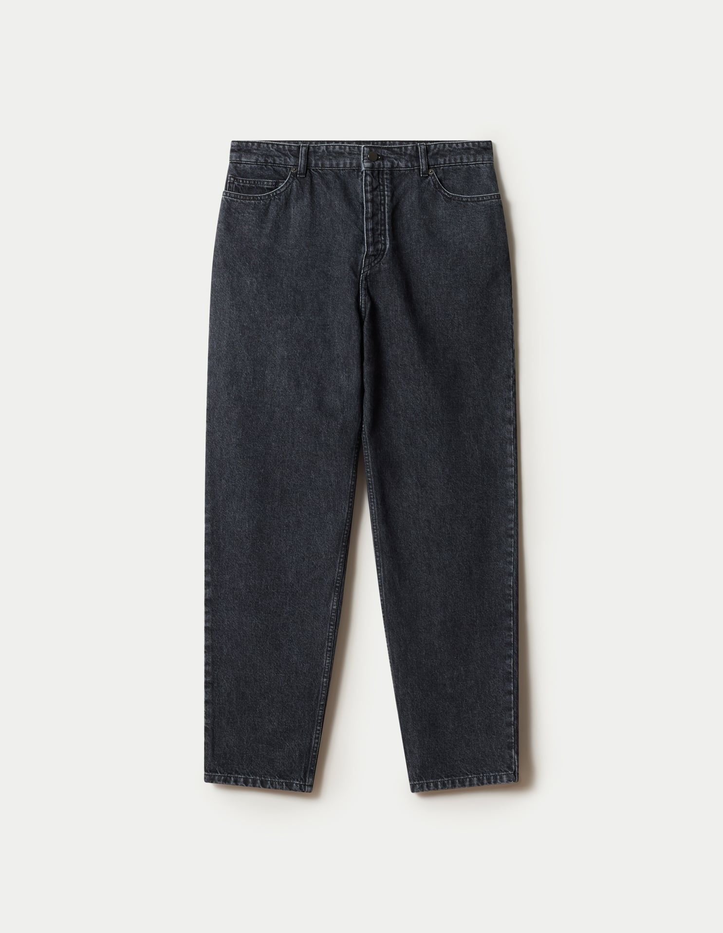 Quần jeans nam Tapered dáng relaxed