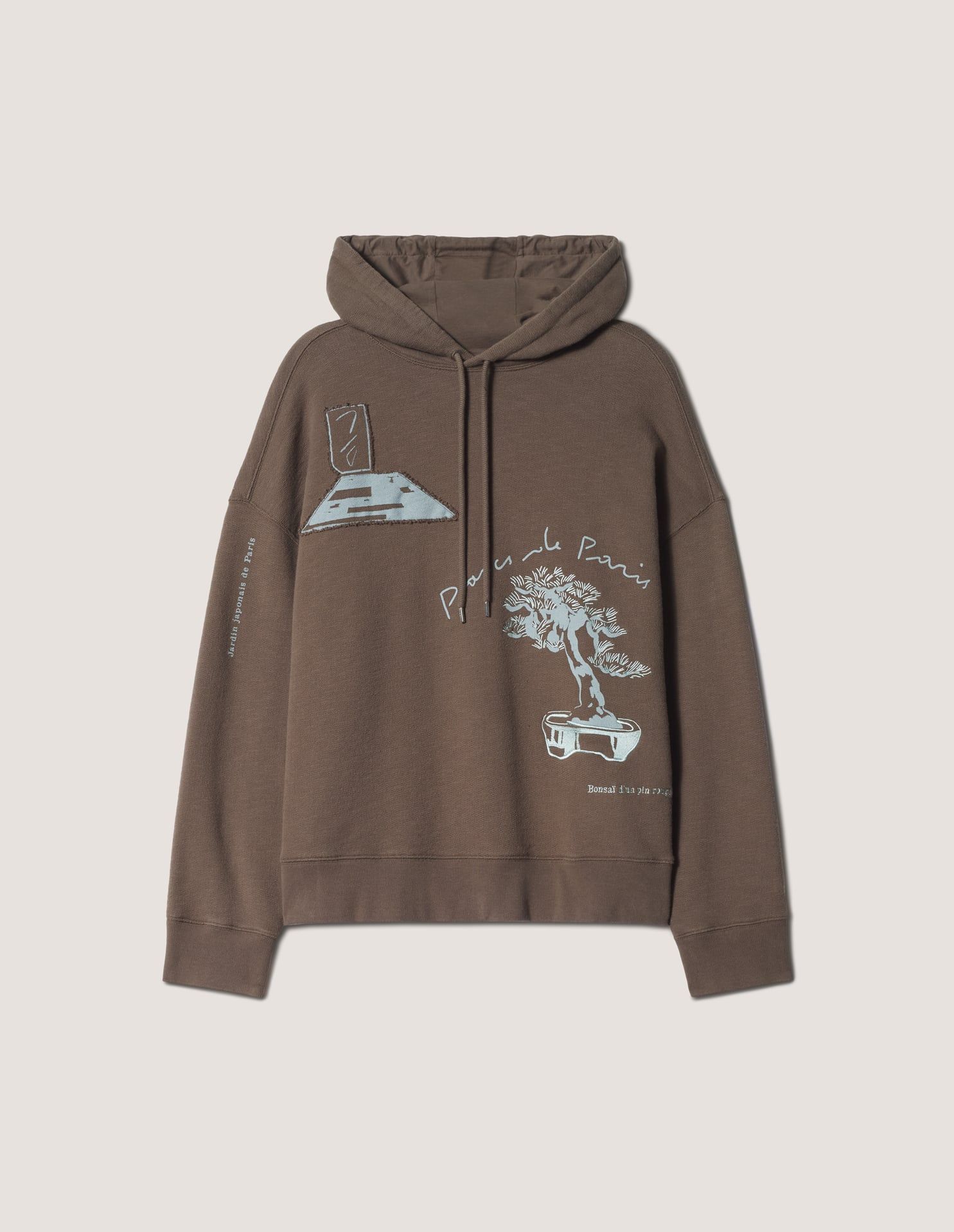 Áo hoodie nam Parcs of Paris dáng oversize