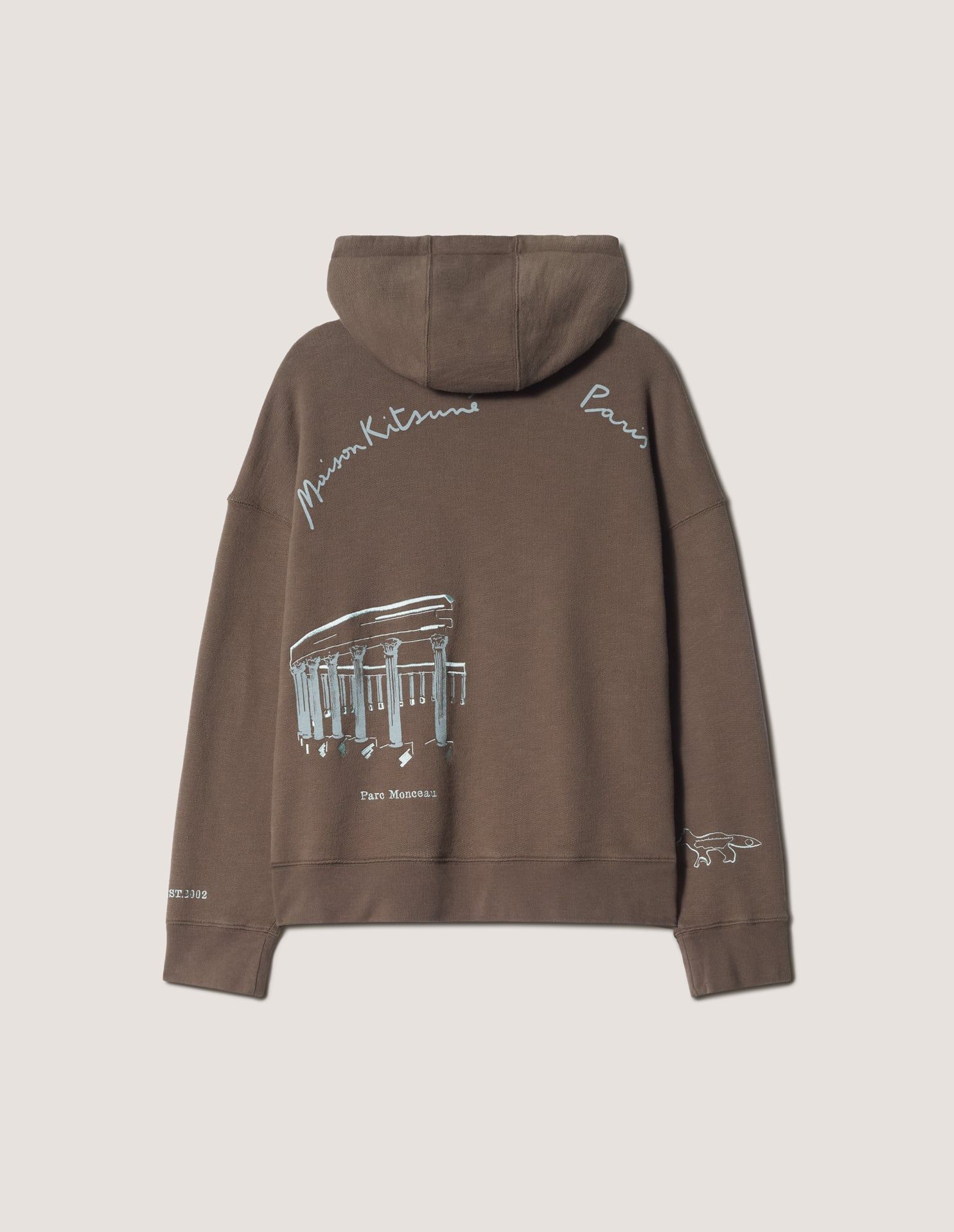 Áo hoodie nam Parcs of Paris dáng oversize