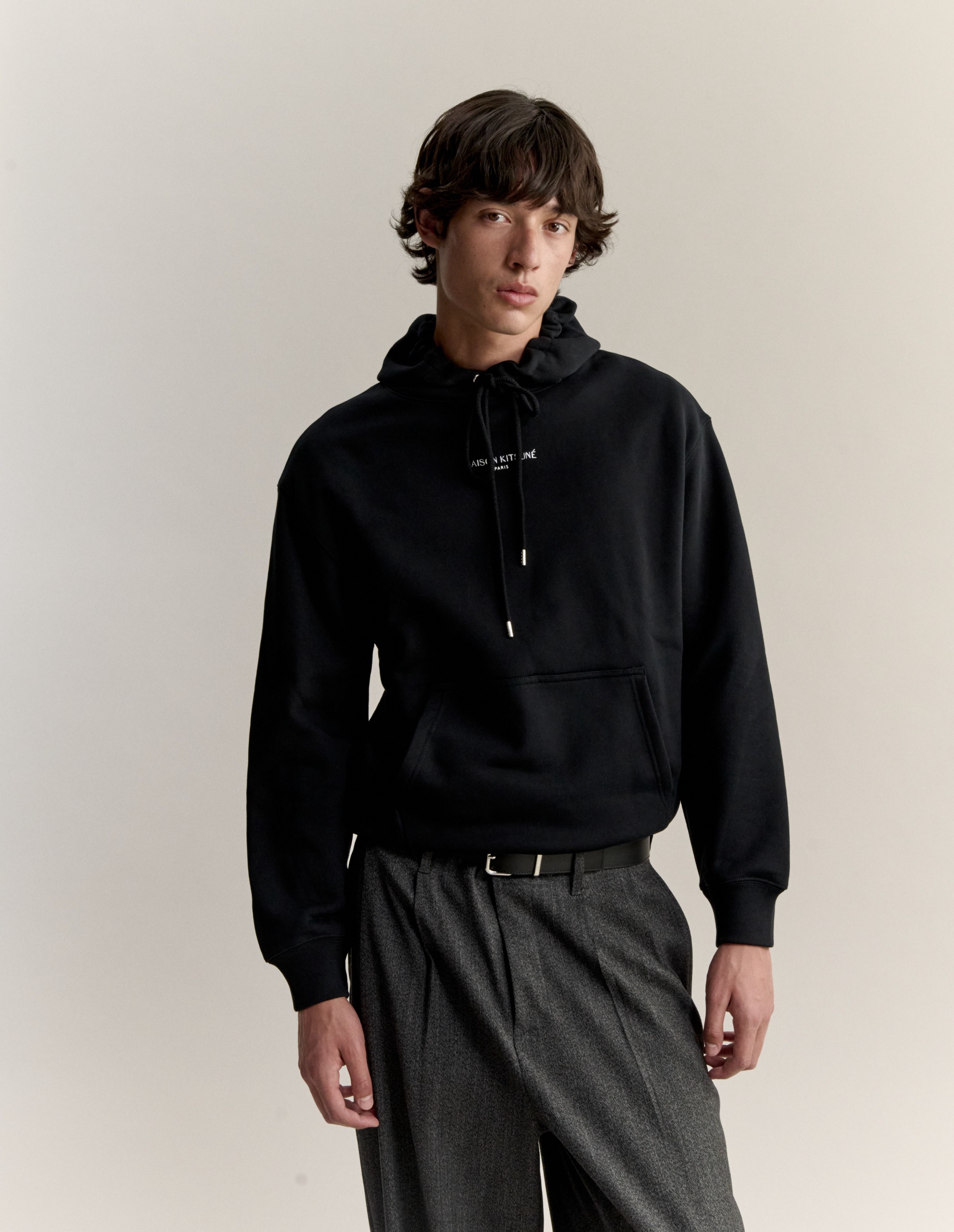 Áo hoodie nam Maison Kitsuné Paris dáng comfort