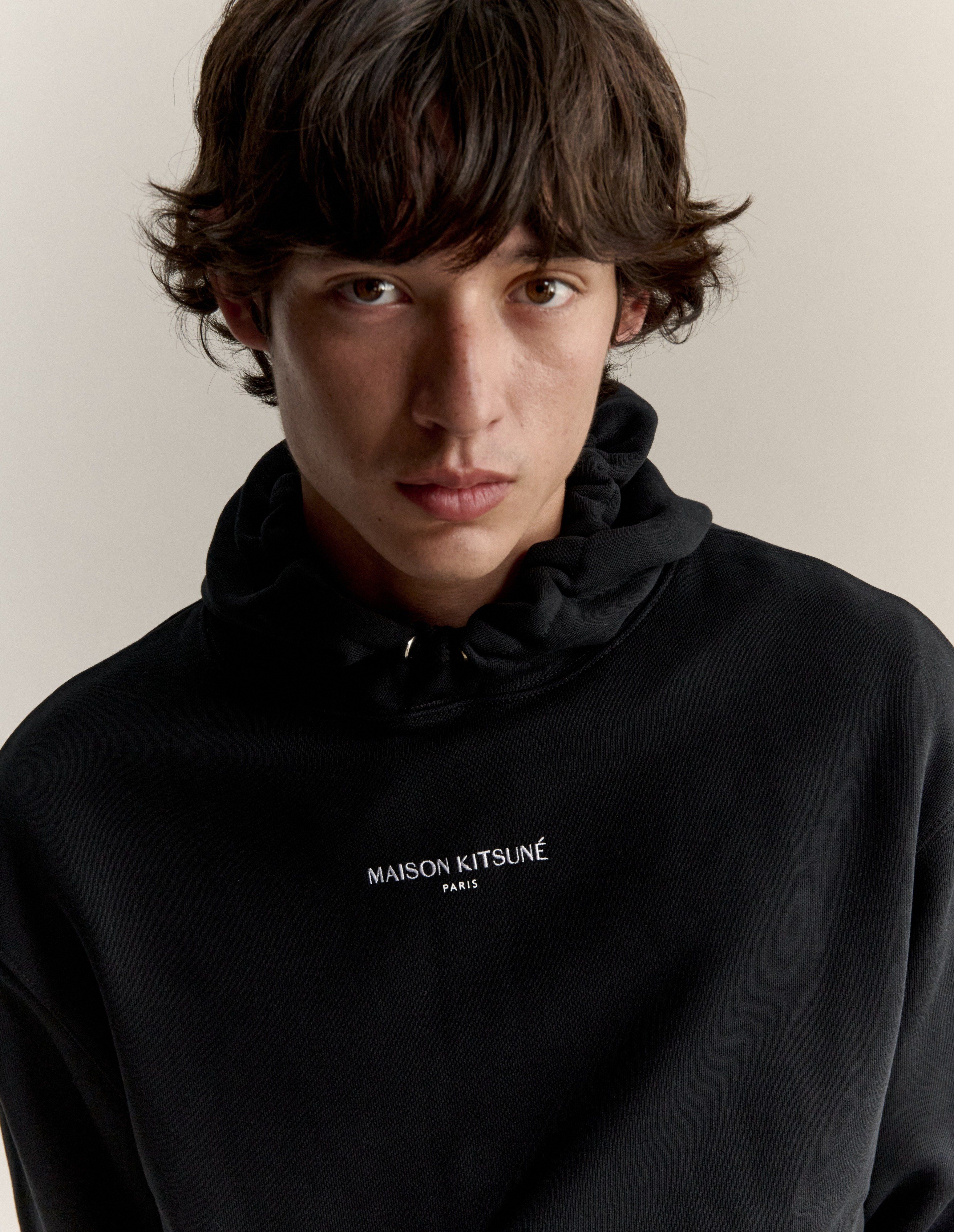 Áo hoodie nam Maison Kitsuné Paris dáng comfort