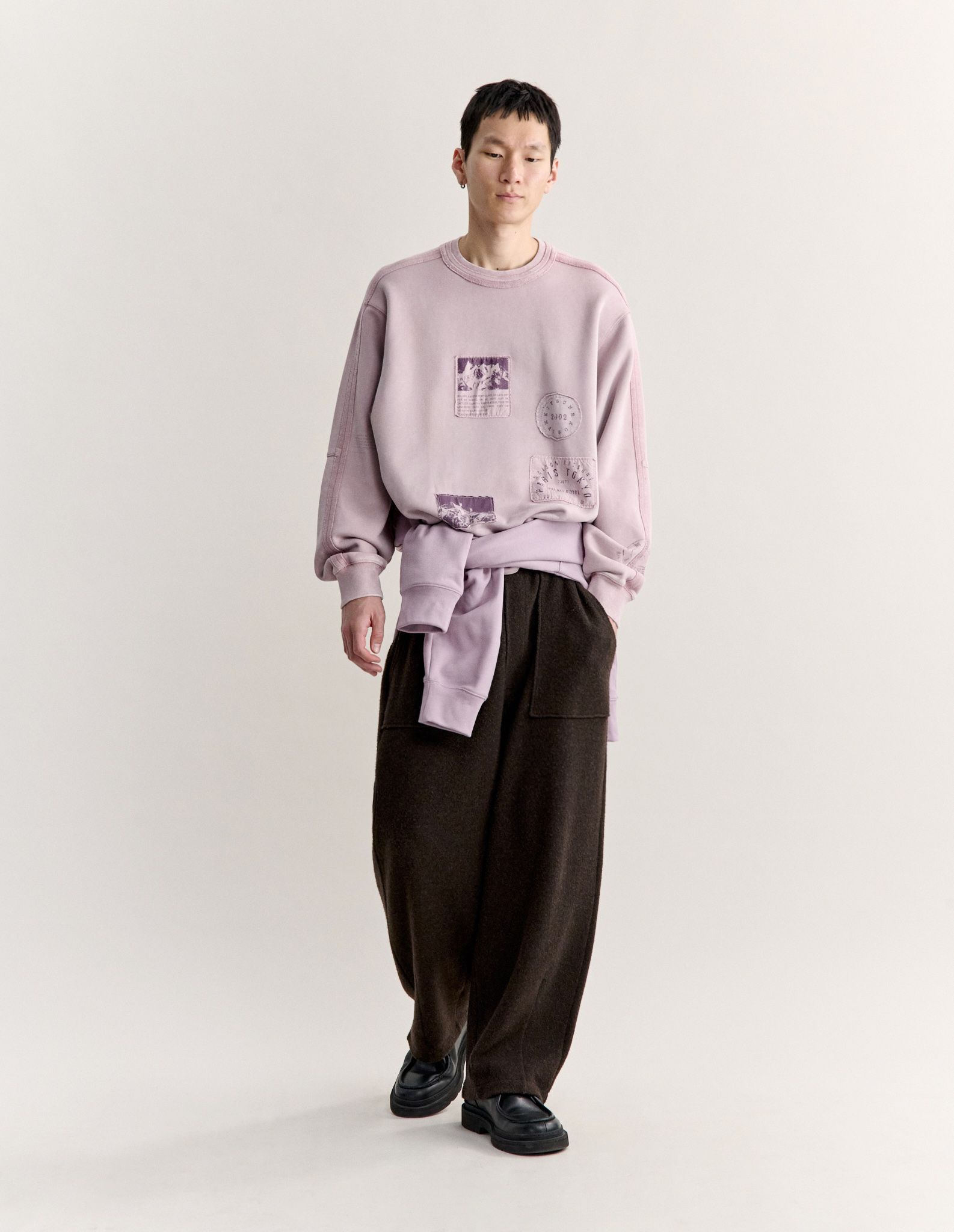 Áo hoodie nam Maison Kitsuné Paris dáng comfort