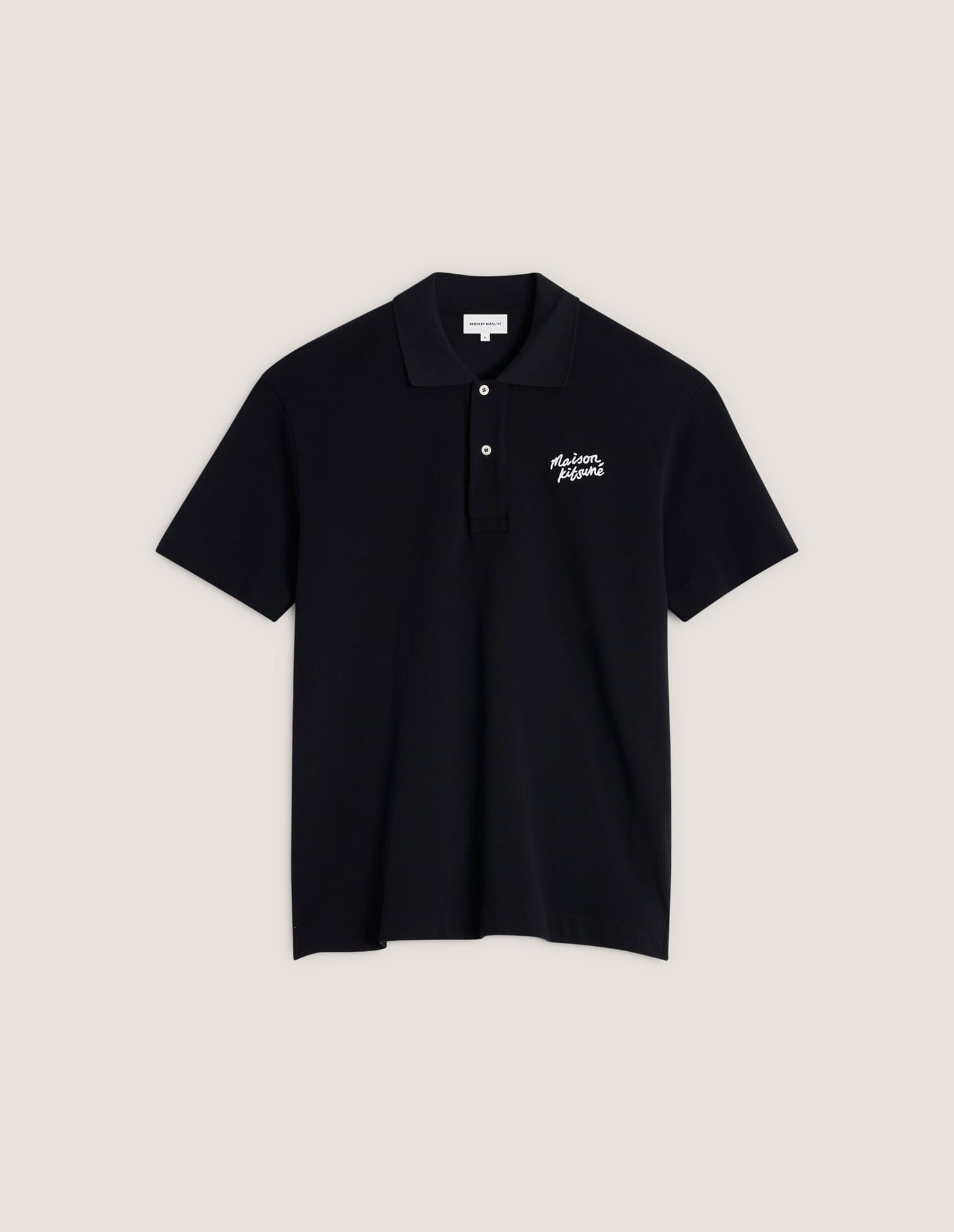 Áo Polo nam Maison Kitsuné Handwriting dáng comfort