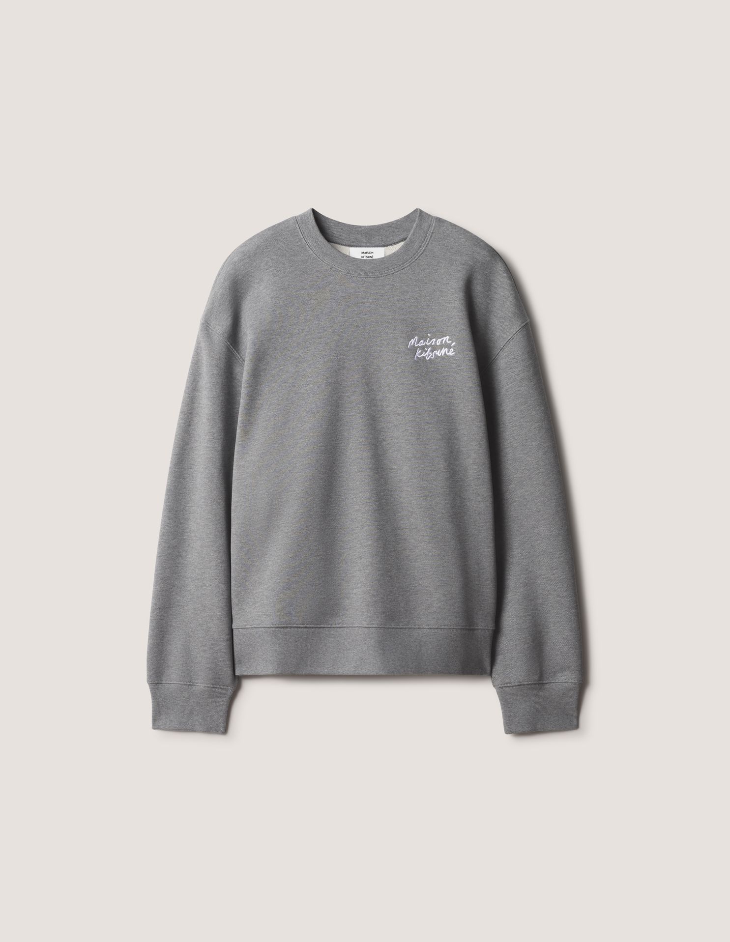 Áo sweatshirt nam Maison Kitsuné Handwriting dáng comfort