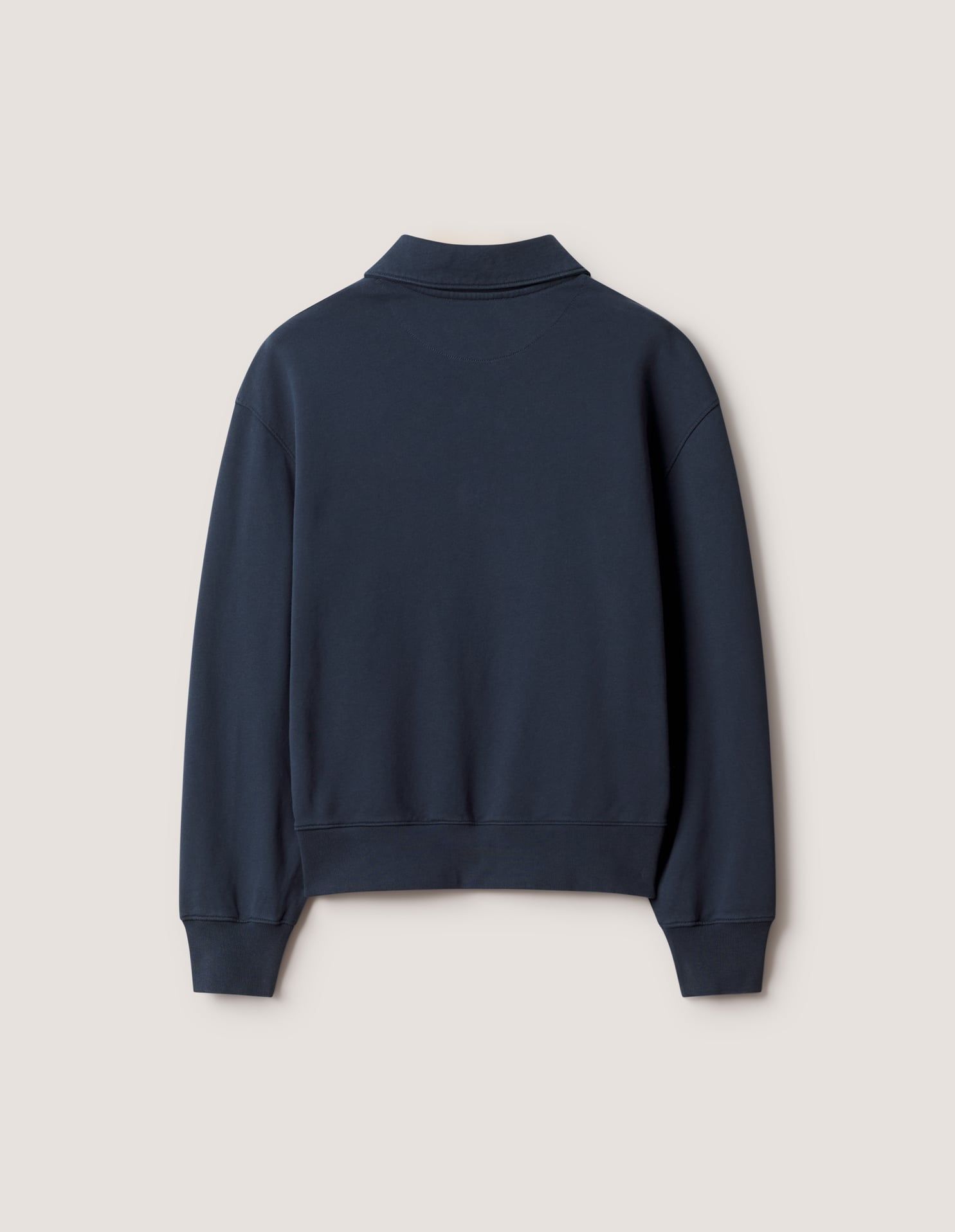 Áo sweatshirt polo nam khóa kéo Profile Fox dáng comfort