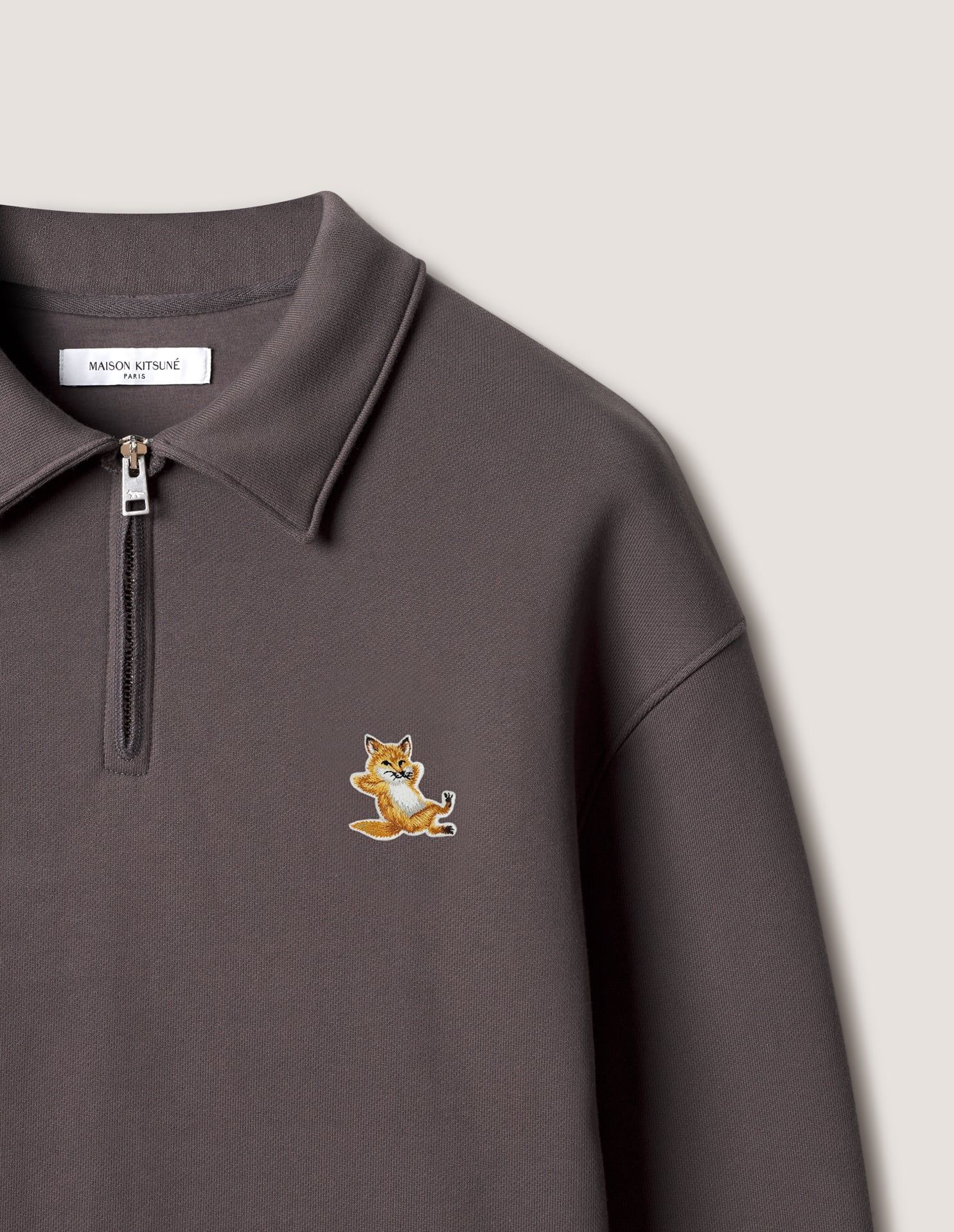 Áo sweatshirt polo Chillax Fox