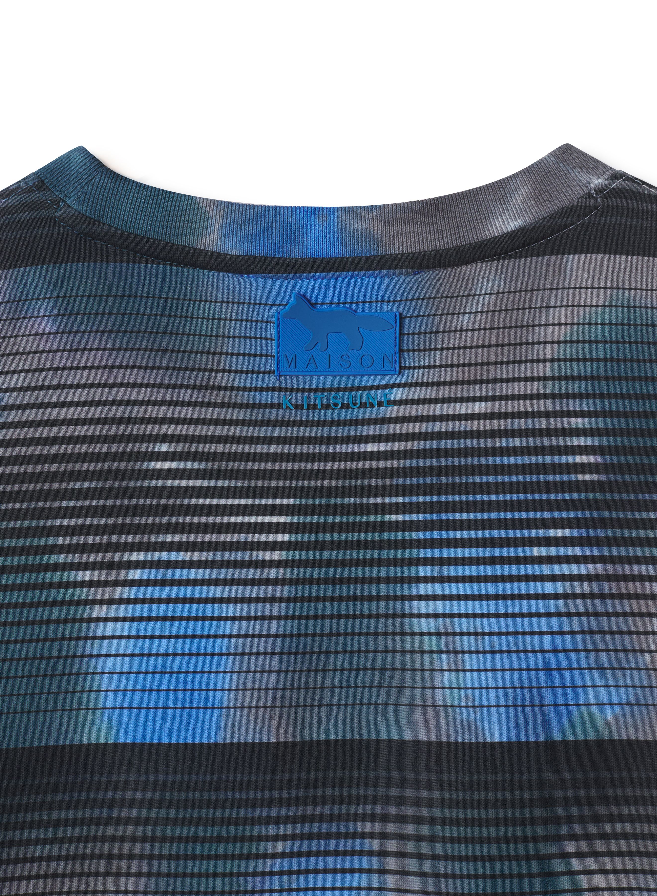 Áo thun nam Watercolor Stripes dáng comfort
