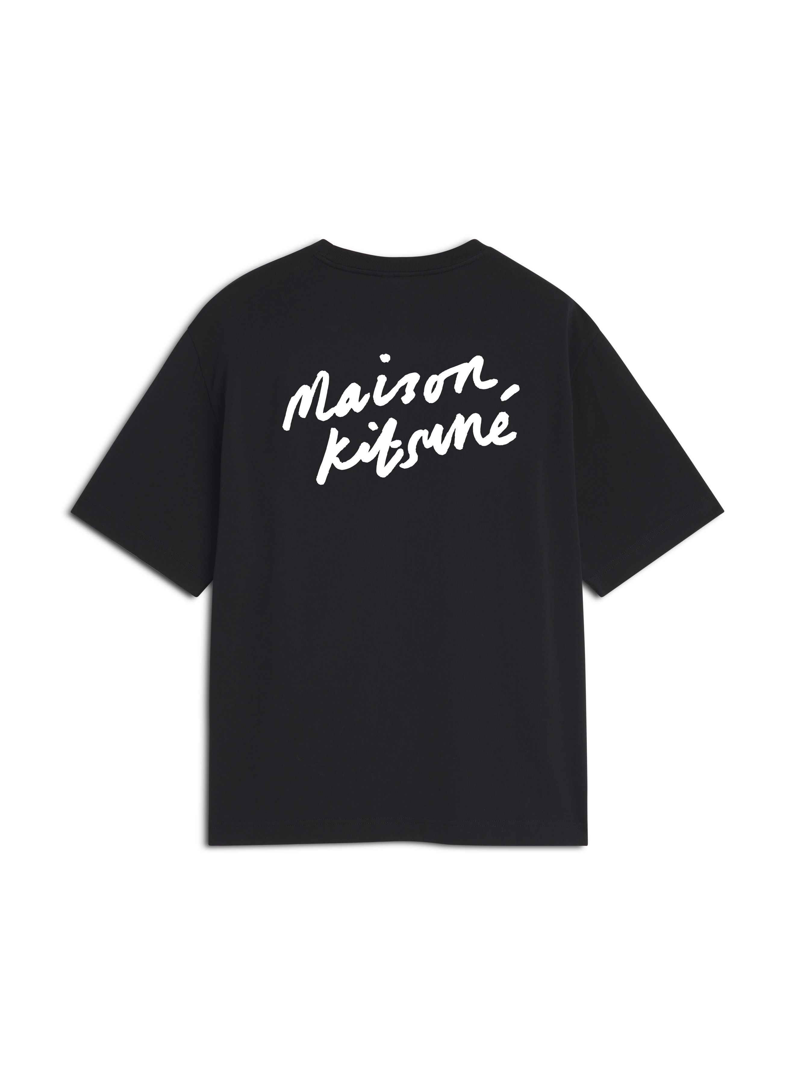 Áo thun Maison Kitsuné Handwriting dáng oversize
