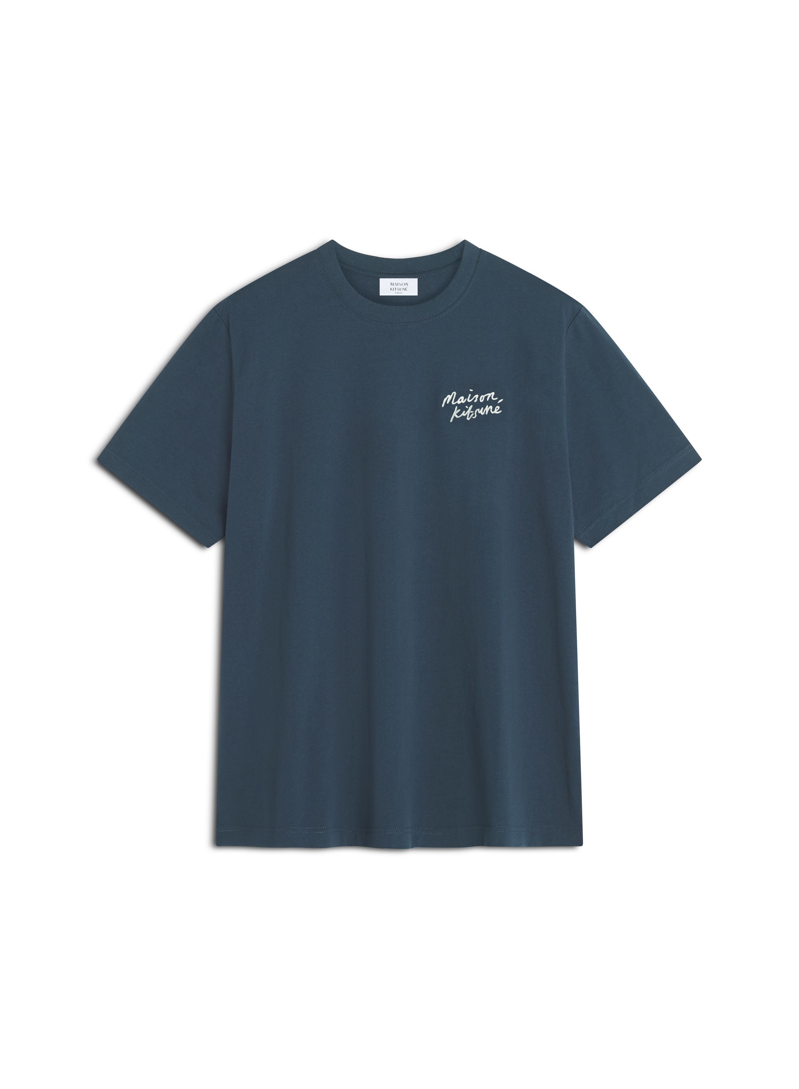 Maison Kitsuné - Áo thun nam Maison Kitsuné Handwriting dáng comfort