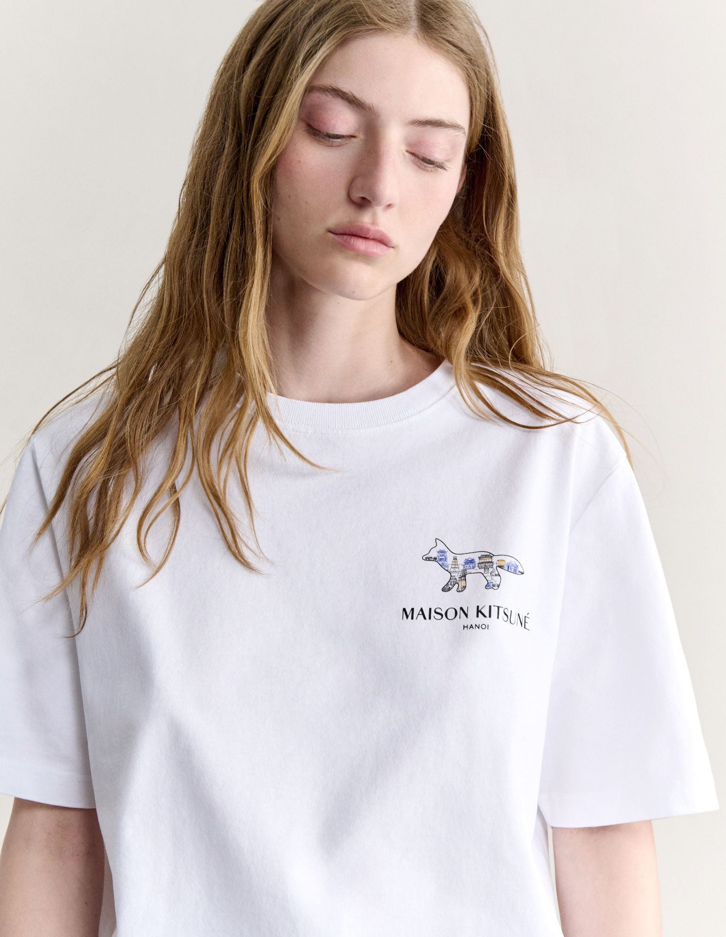 Áo thun unisex City Fox Hanoi dáng comfort