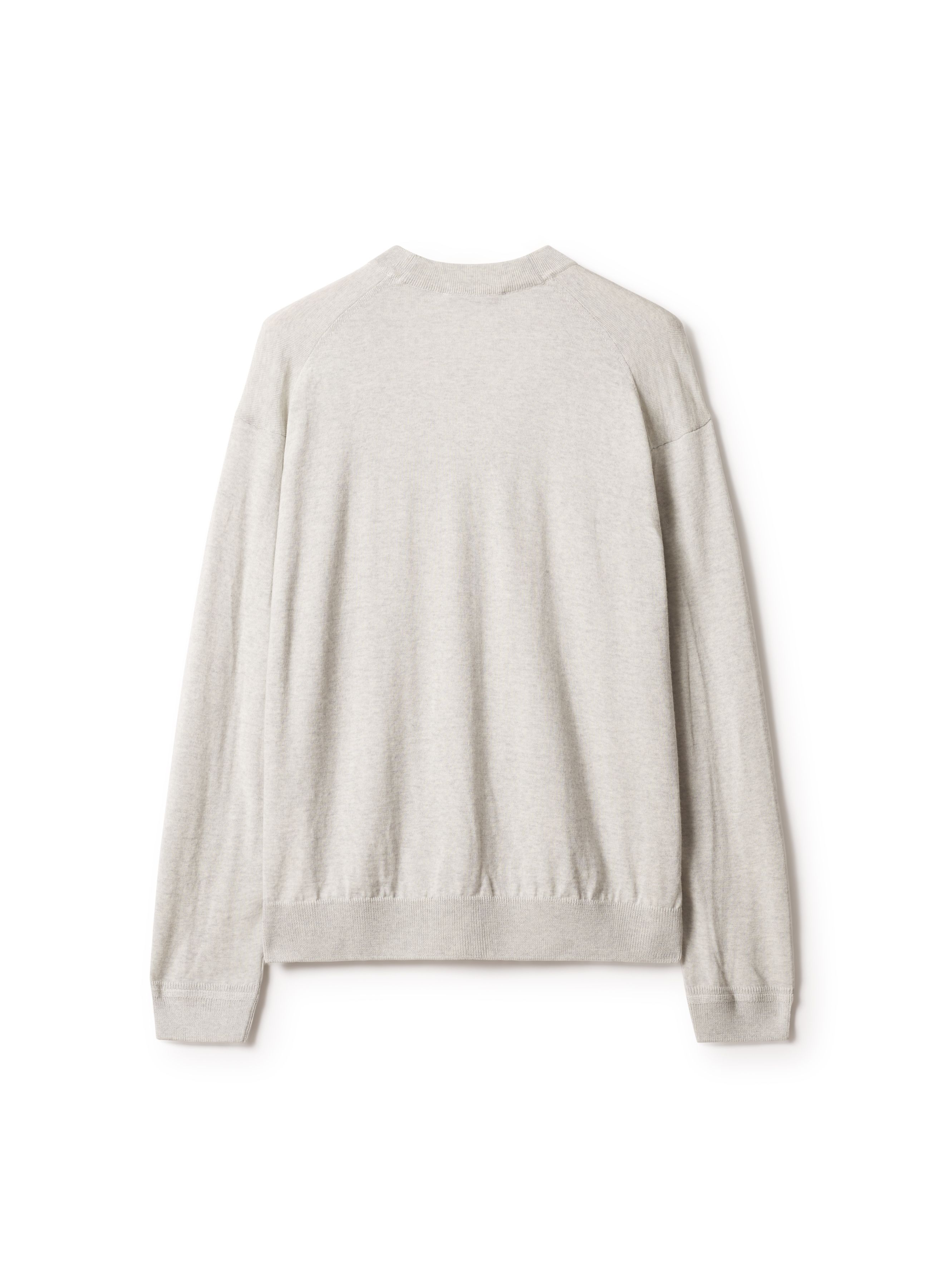 Maison Kitsuné - Áo cardigan nam FOX HEAD MERINO dáng comfort