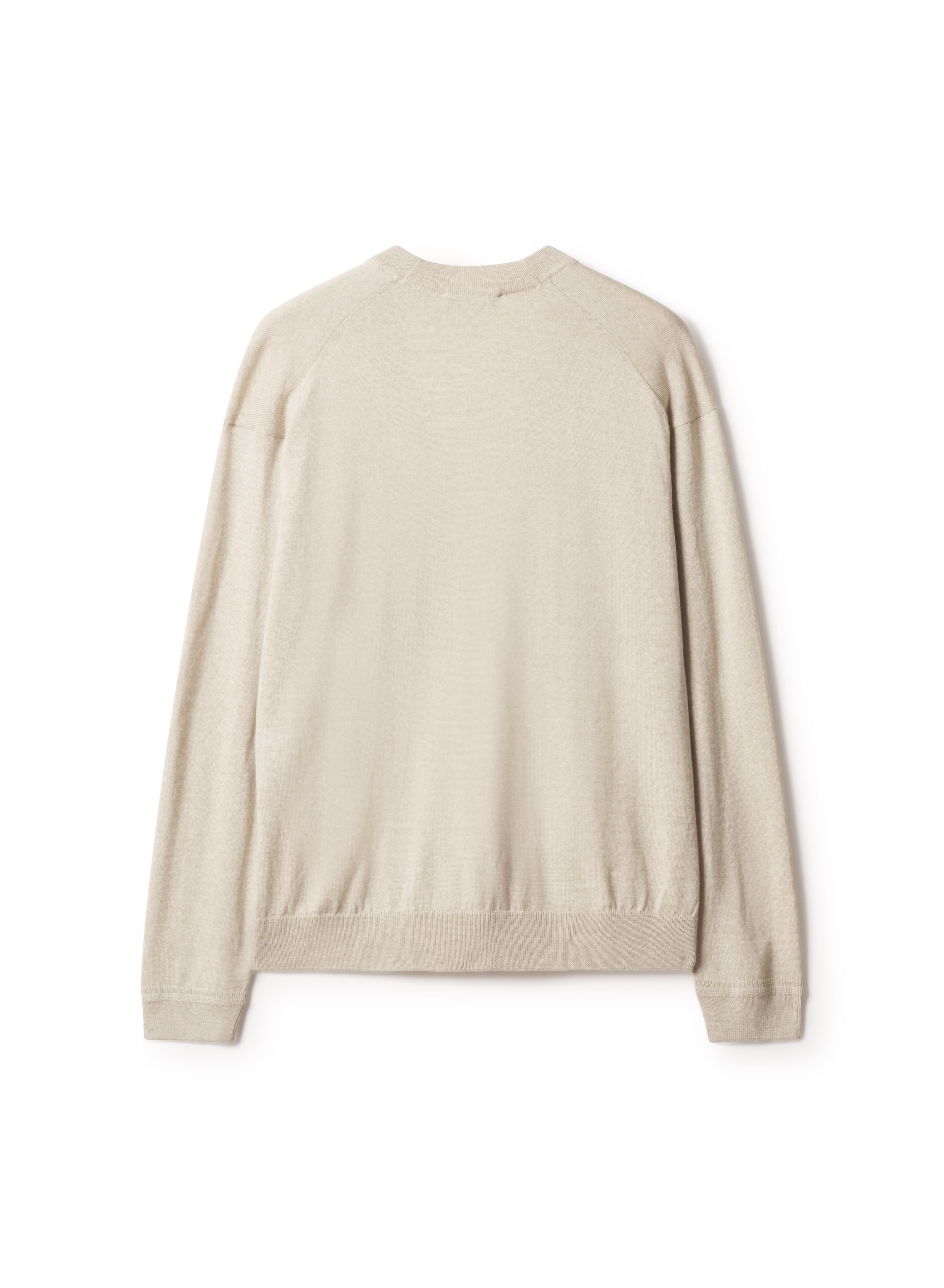 Maison Kitsuné - Áo cardigan nam FOX HEAD MERINO dáng comfort