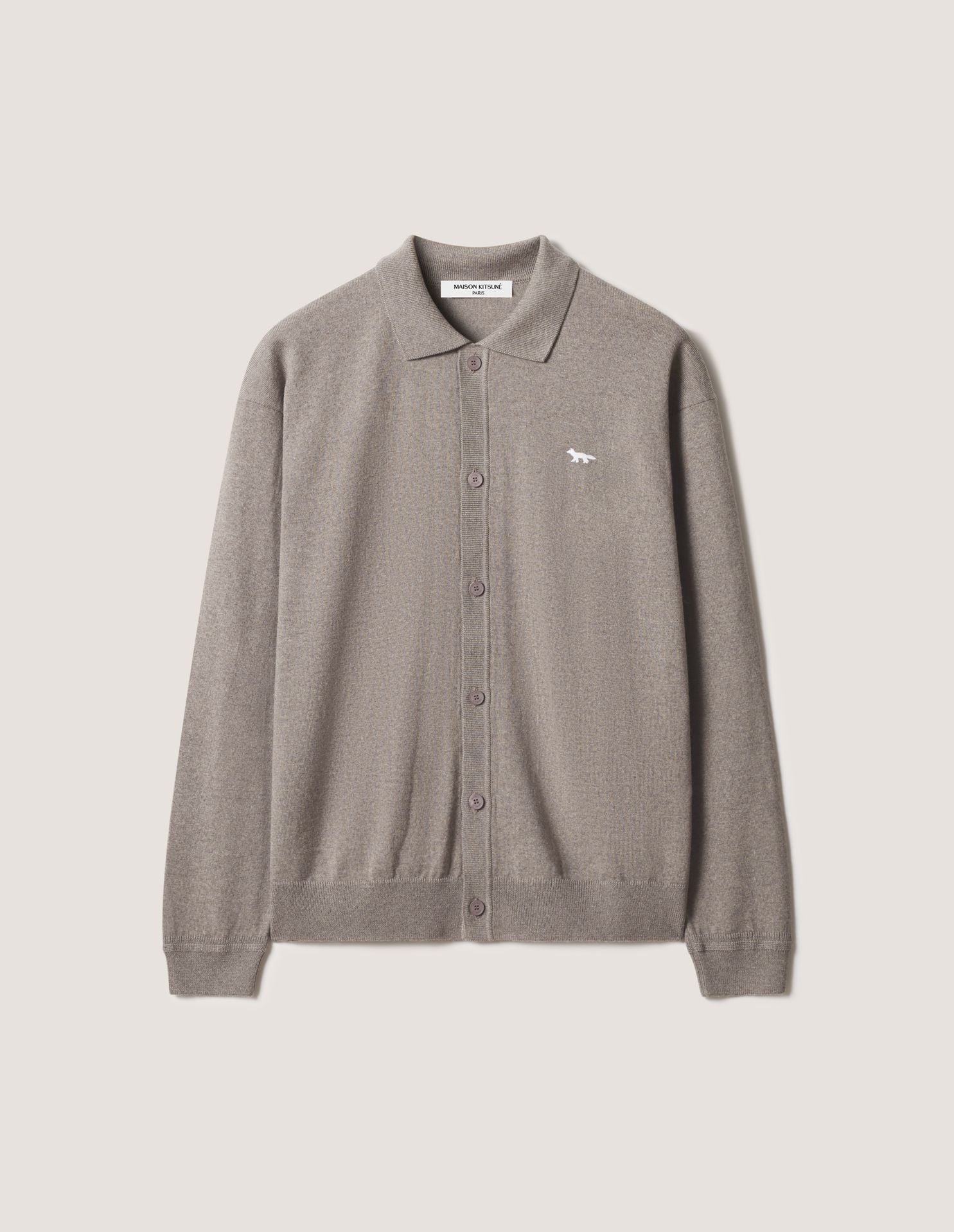 Áo cardigan polo nam Profile Fox dáng comfort