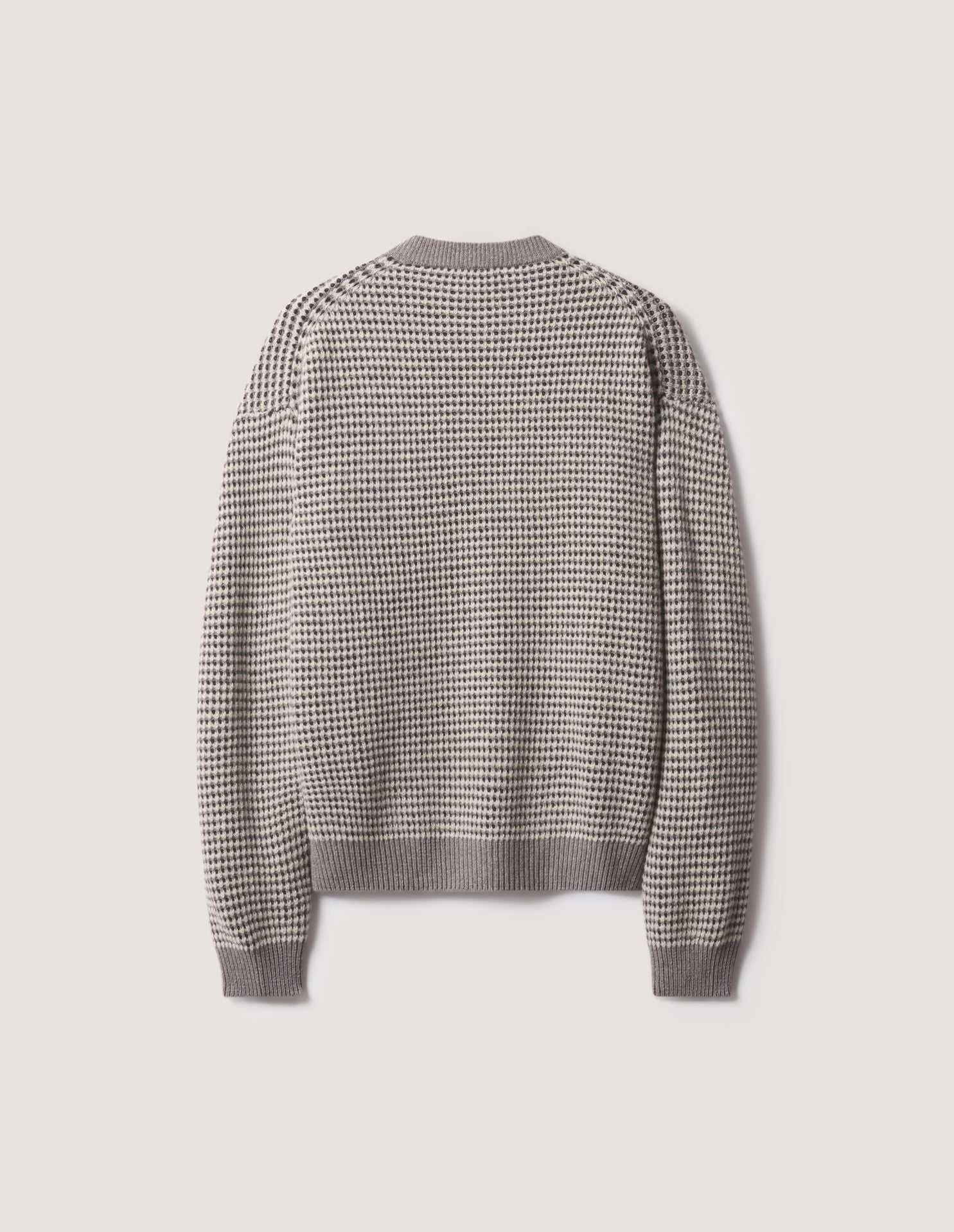 Áo cardigan nam Fox Head dệt waffle dáng comfort