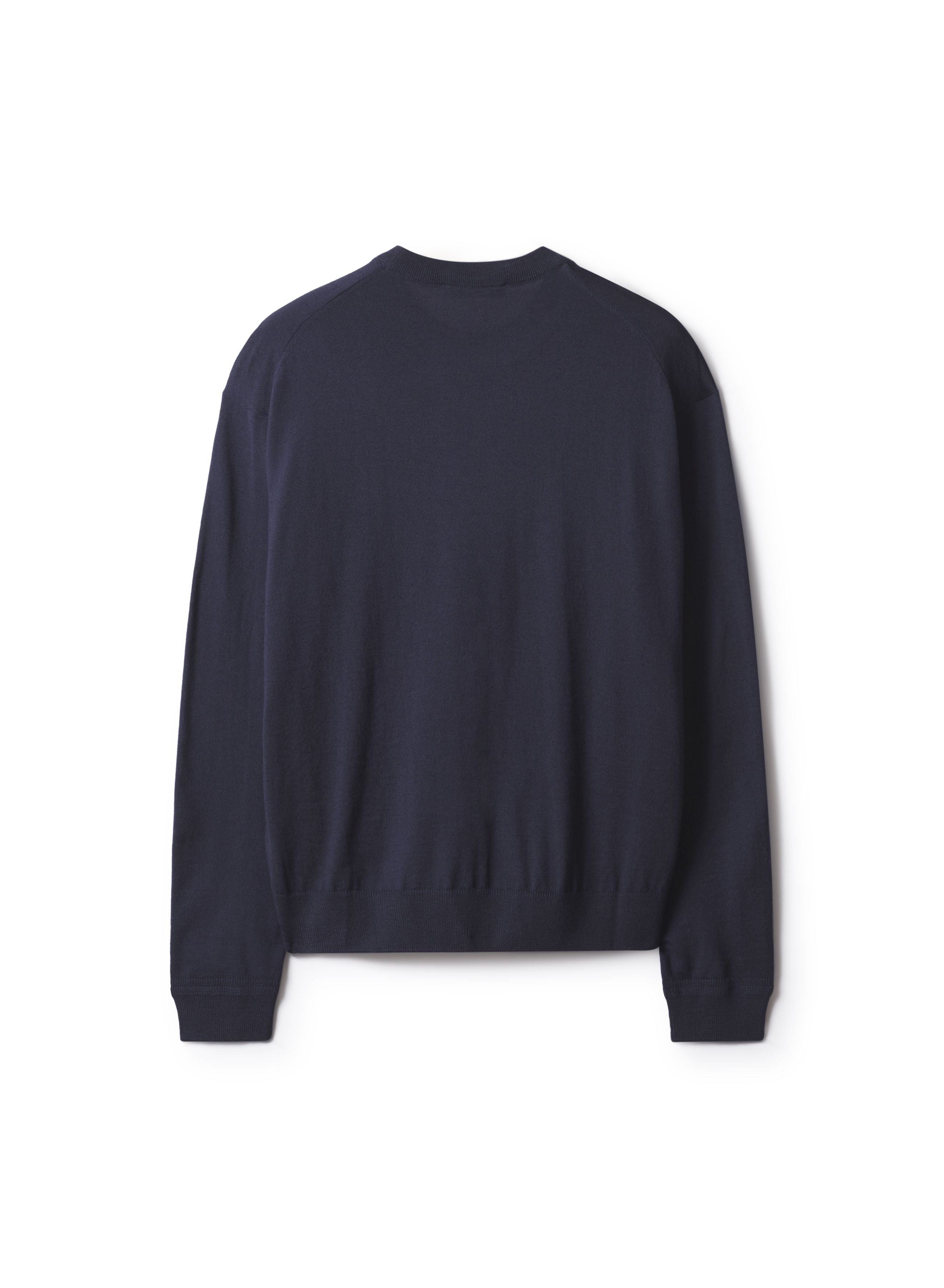 Maison Kitsuné - Áo len nam FOX HEAD MERINO dáng comfort
