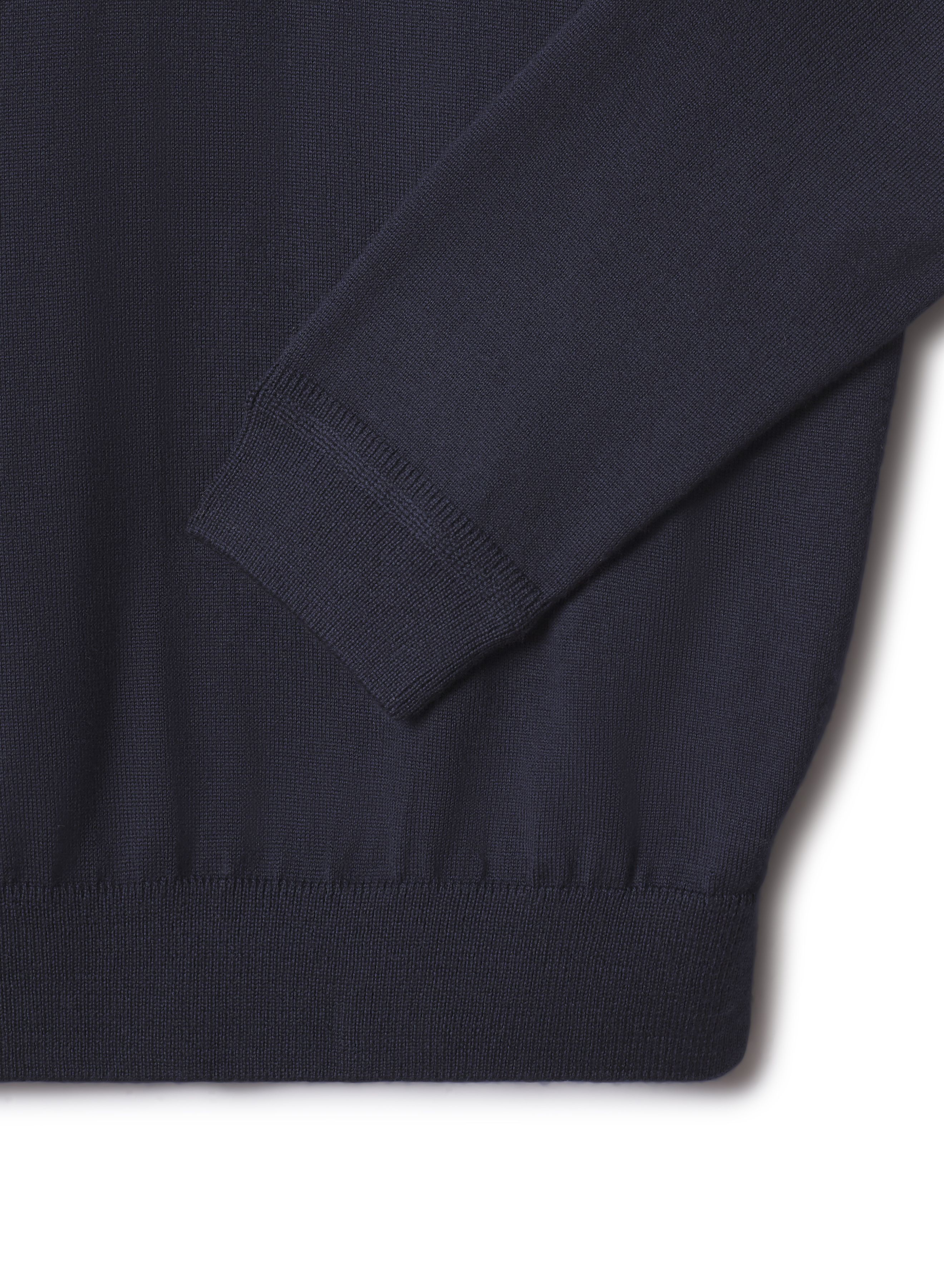 Maison Kitsuné - Áo len nam FOX HEAD MERINO dáng comfort