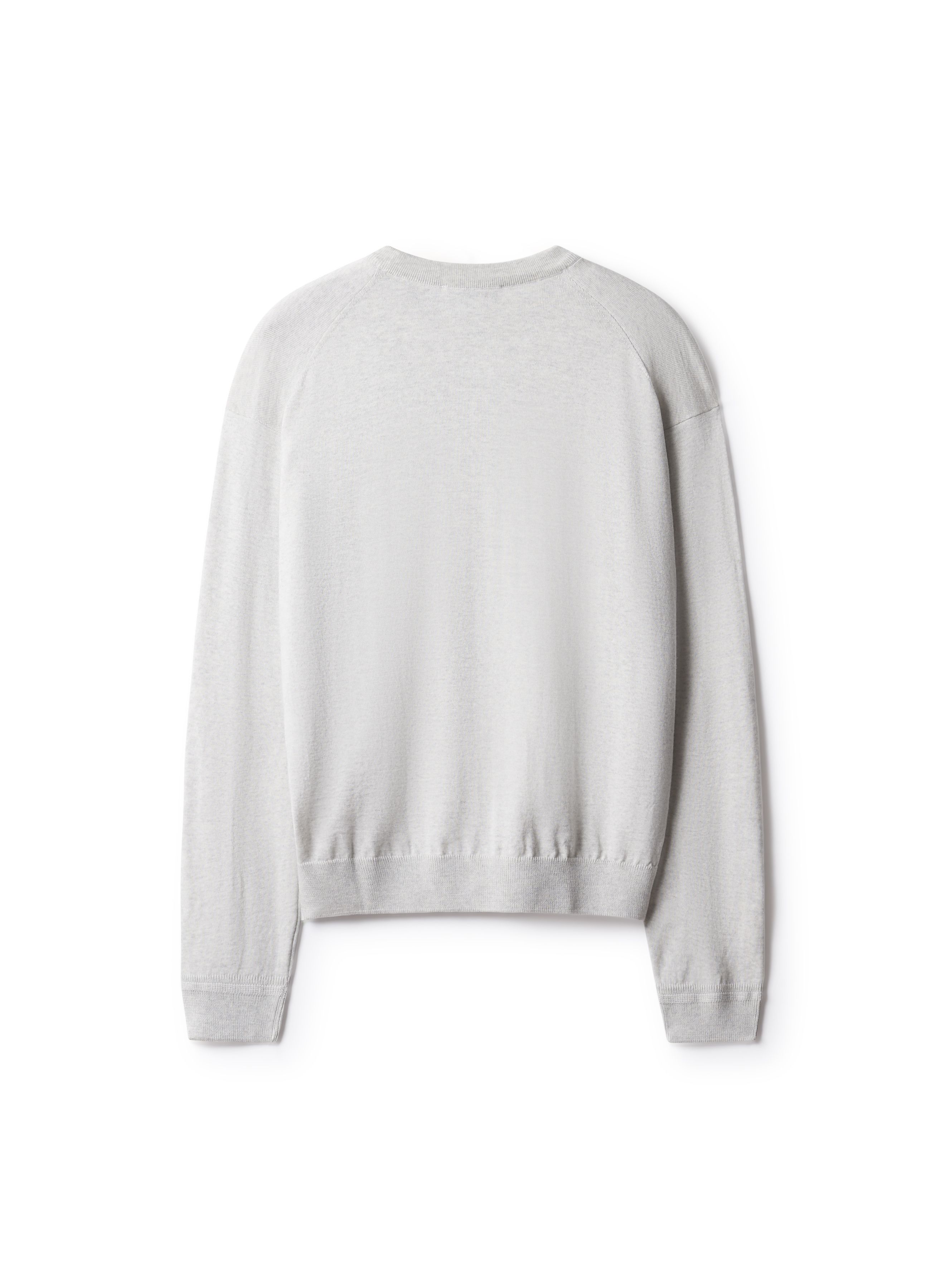 Maison Kitsuné - Áo len nam FOX HEAD MERINO dáng comfort