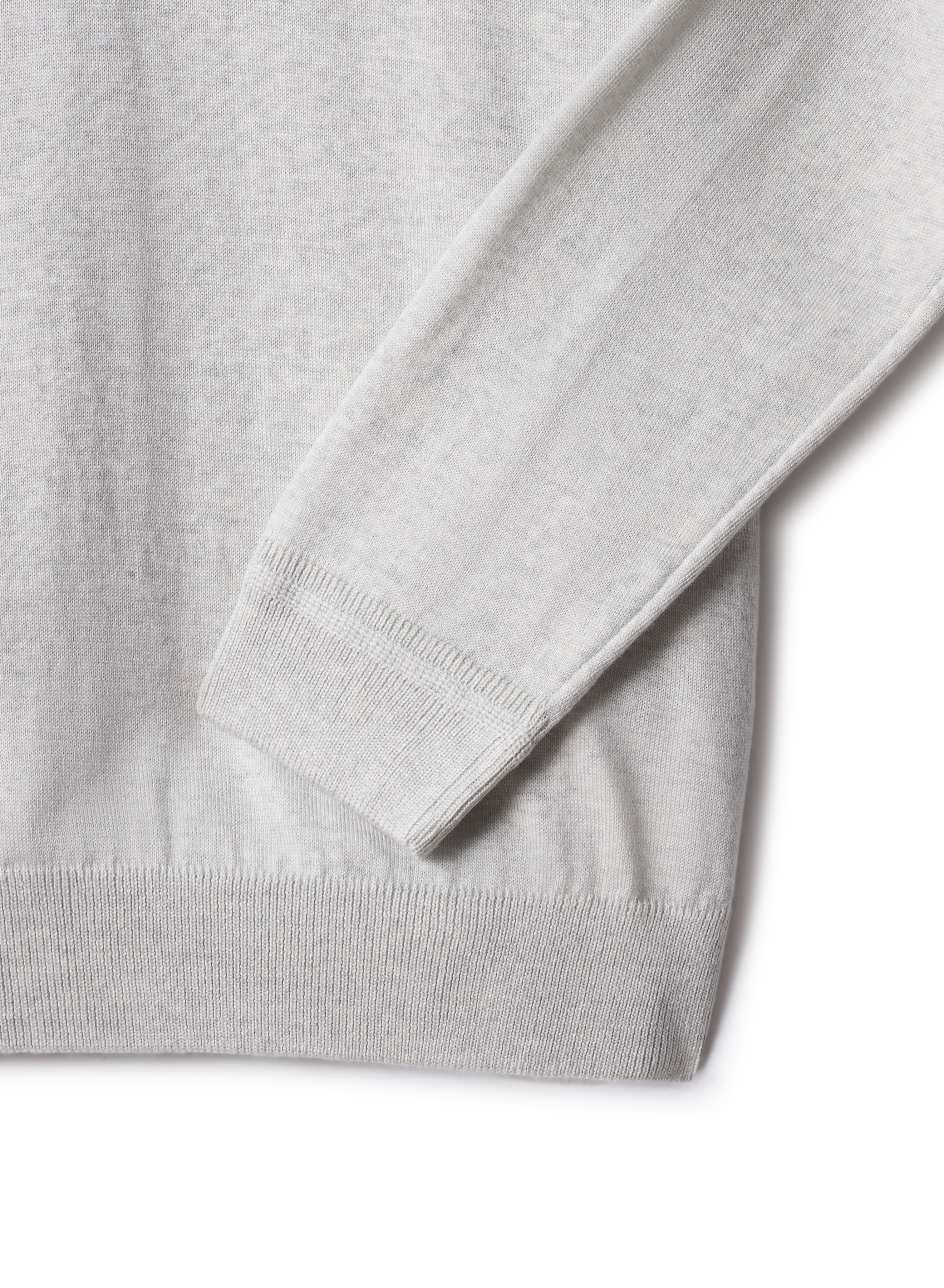 Maison Kitsuné - Áo len nam FOX HEAD MERINO dáng comfort