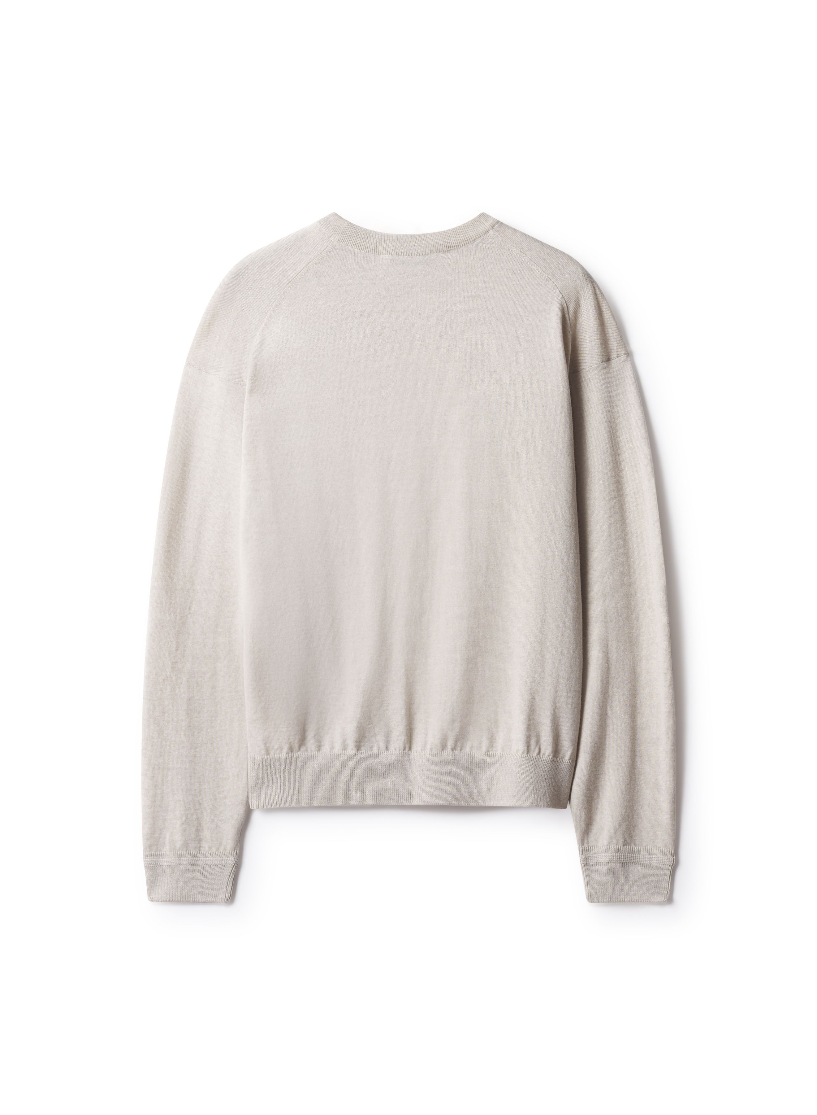 Maison Kitsuné - Áo len nam FOX HEAD MERINO dáng comfort
