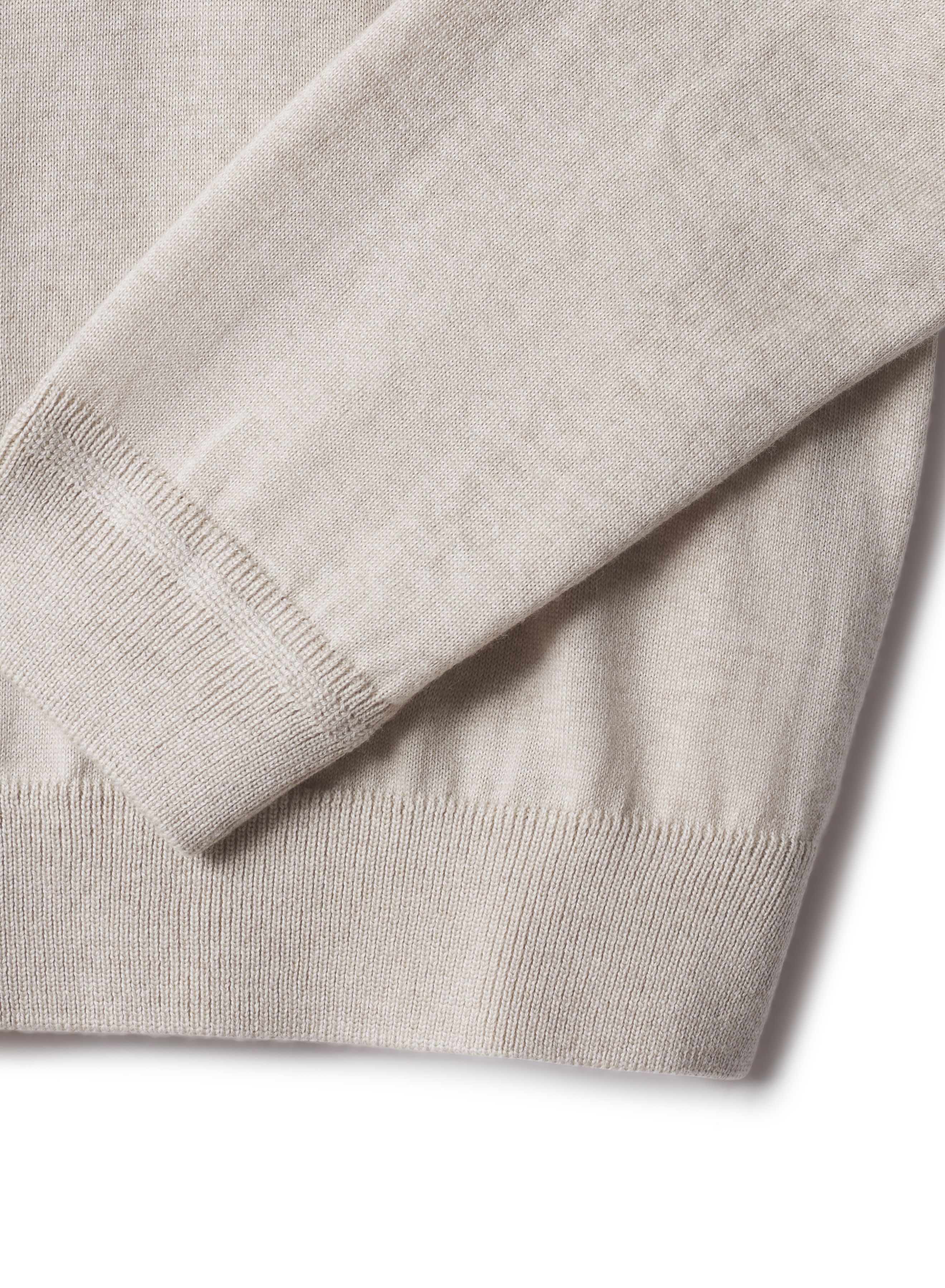 Maison Kitsuné - Áo len nam FOX HEAD MERINO dáng comfort