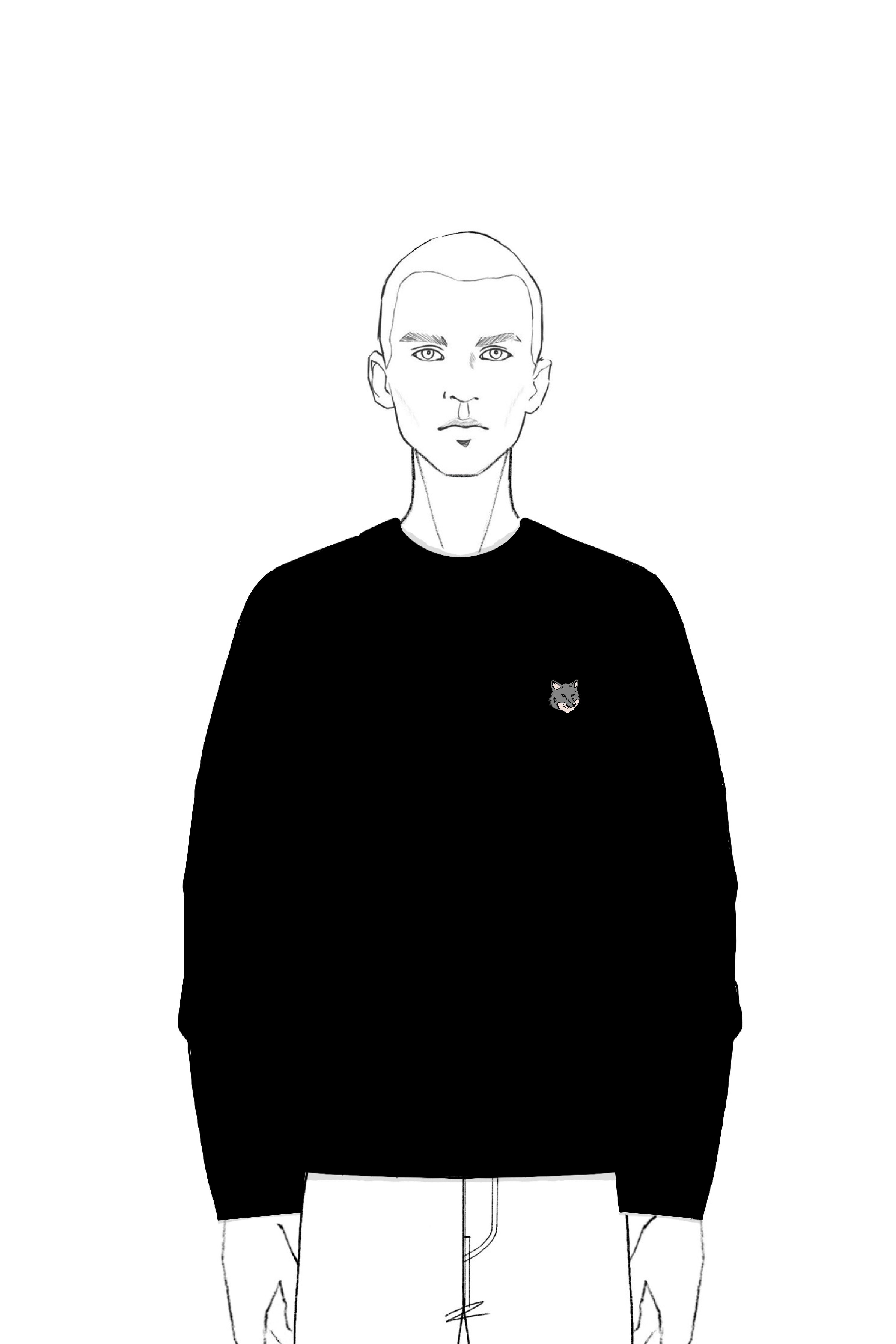 Áo len FOX HEAD MERINO dáng comfort