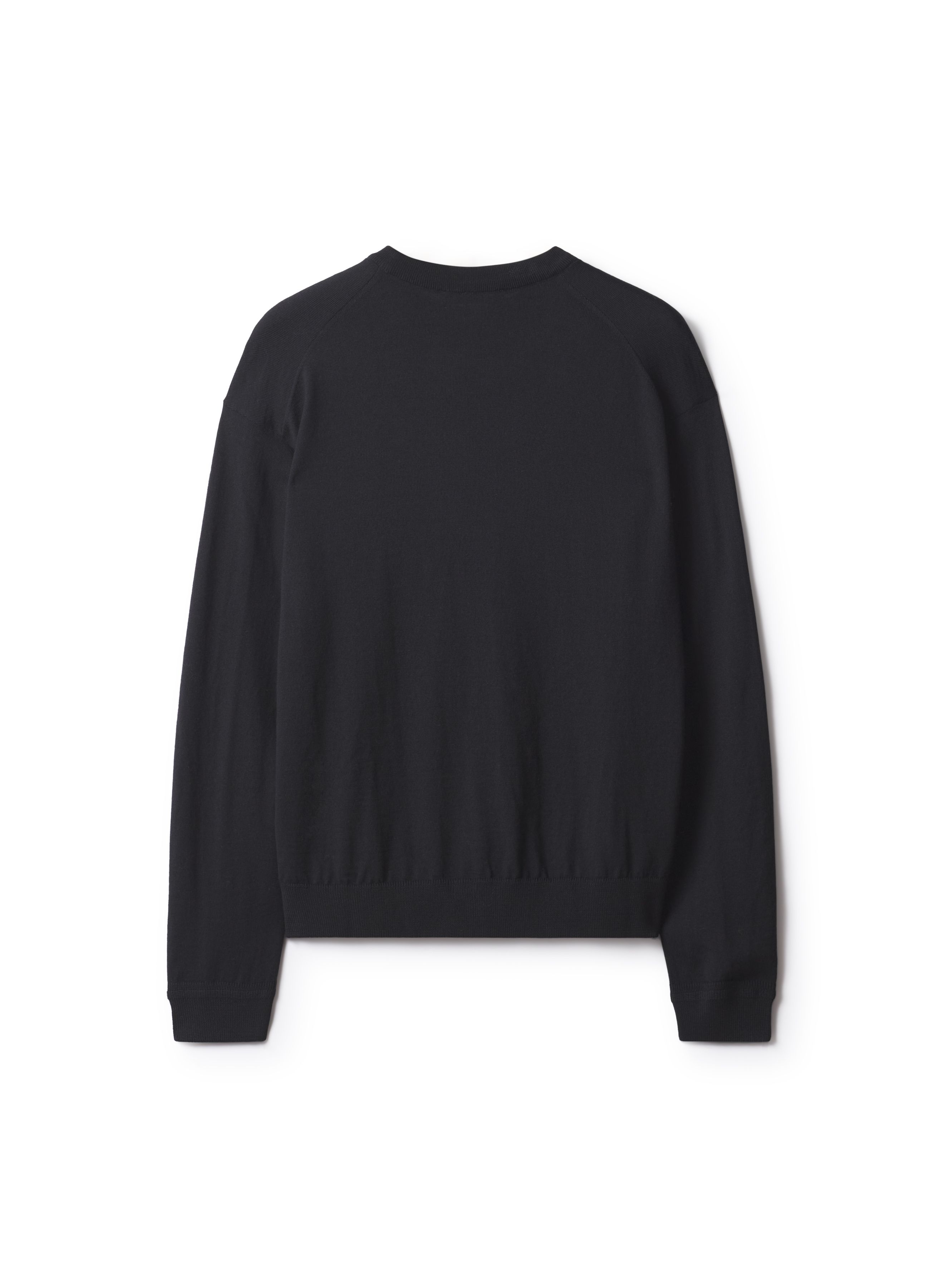Maison Kitsuné - Áo len nam FOX HEAD MERINO dáng comfort
