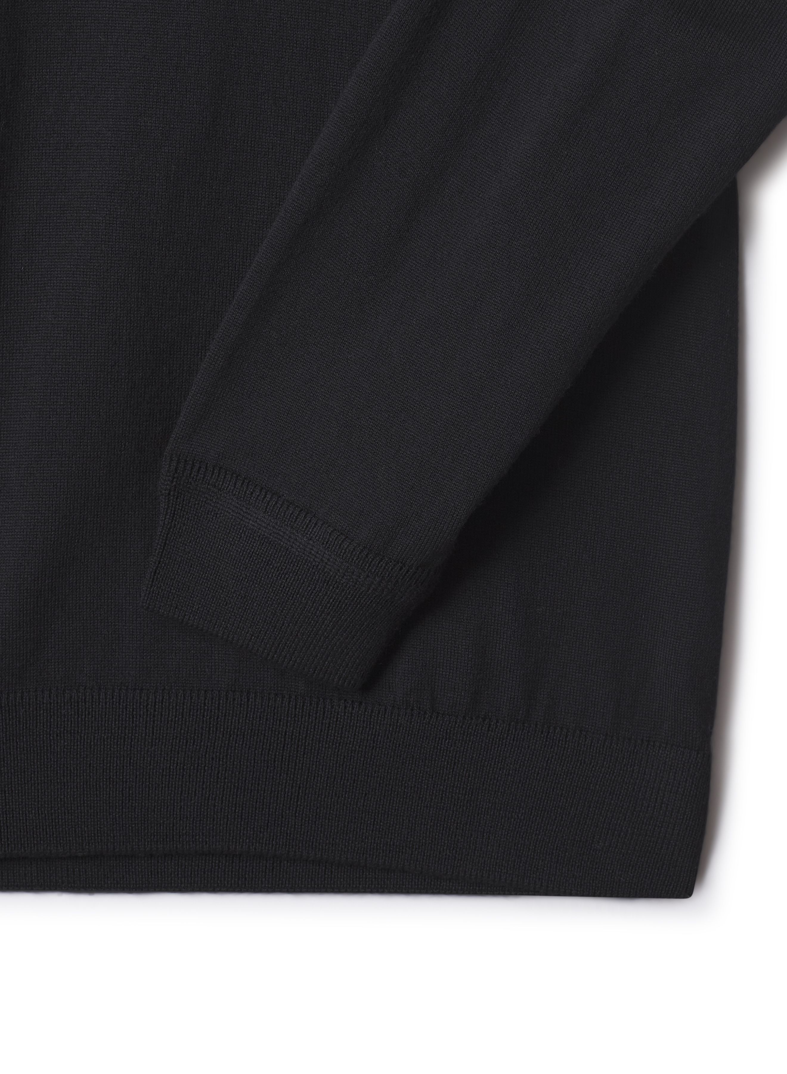 Maison Kitsuné - Áo len nam FOX HEAD MERINO dáng comfort