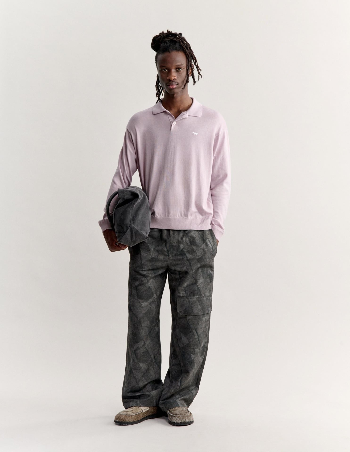 Áo jumper polo nam Profile Fox dáng comfort