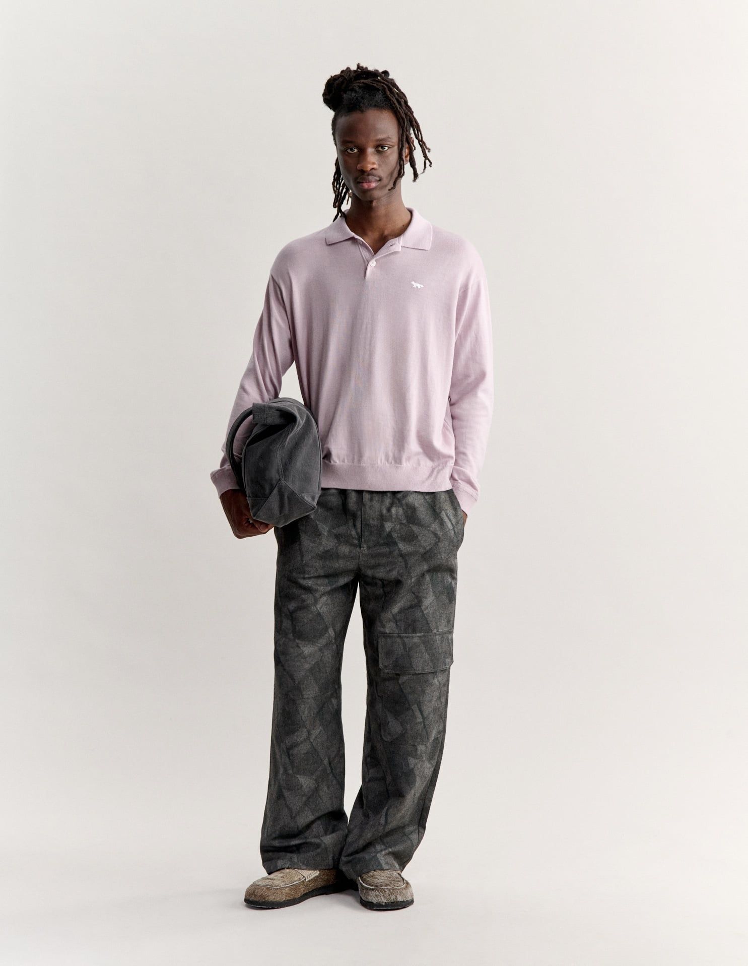 Áo jumper polo nam Profile Fox dáng comfort